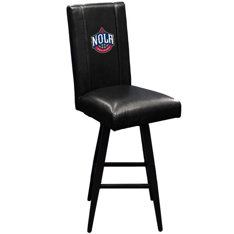Dreamseat Swivel Bar Stool 2000 with NBA Team Logo - Adjustable Height Counter Stool for Kitchen Island, Game Room & Sports Bar - Officially Licensed NBA Merchandise