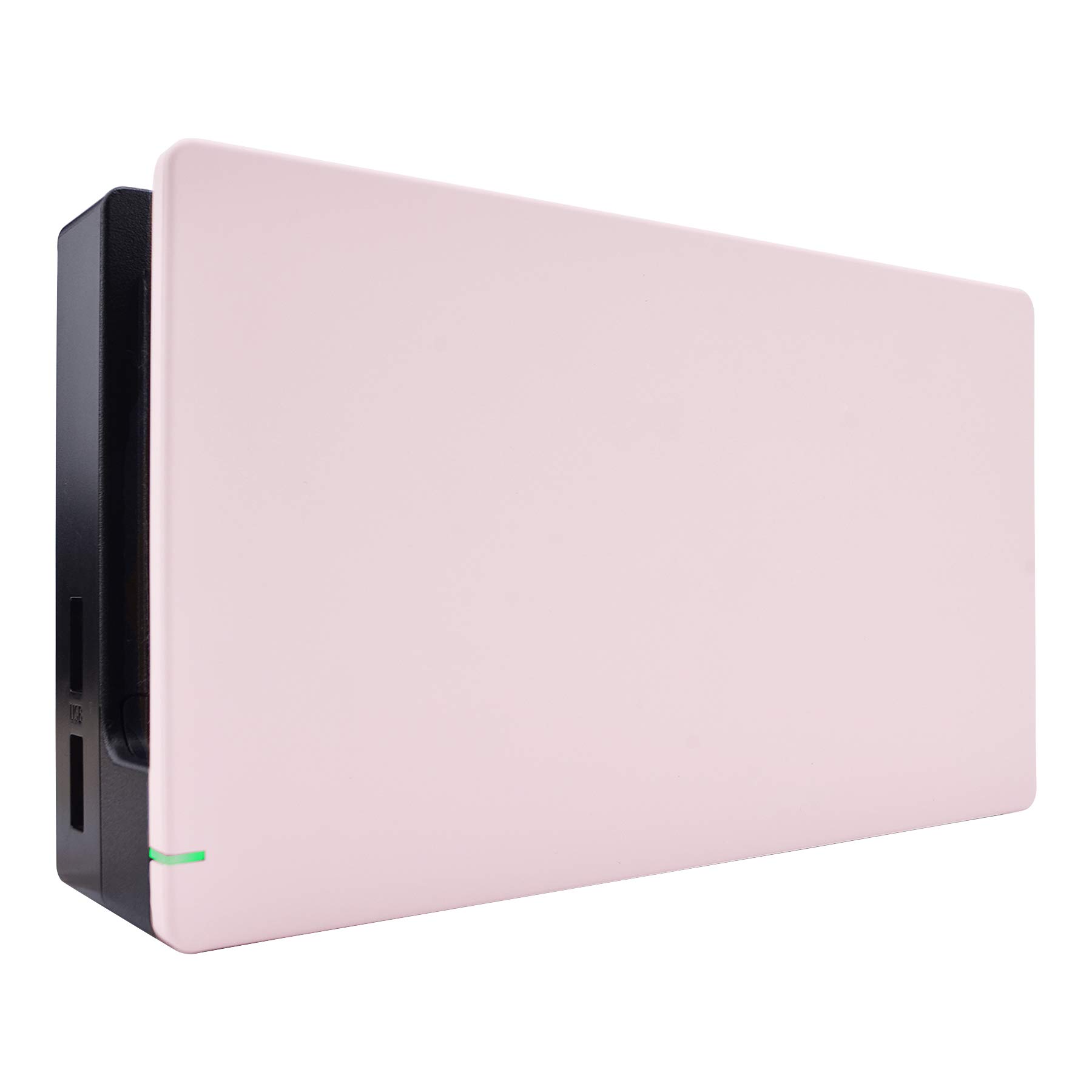 eXtremeRate Cherry Blossom Pink Nintendo Switch Dock Cover - Custom Replacement Faceplate for Switch Charging Dock Station (Dock Not Included) | Gaming Accessory for Home & Travel Setup