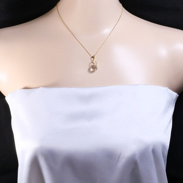 18K Yellow Gold Quartz Necklace for Women - Elegant & Durable Jewelry Gift for Birthday, Anniversary & Special Occasions