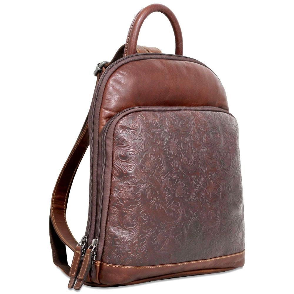 Voyager Floral Small Backpack for Women - Lightweight Mini Backpack Purse with Adjustable Straps | Perfect for Travel, Hiking, School & Everyday Use #FL835