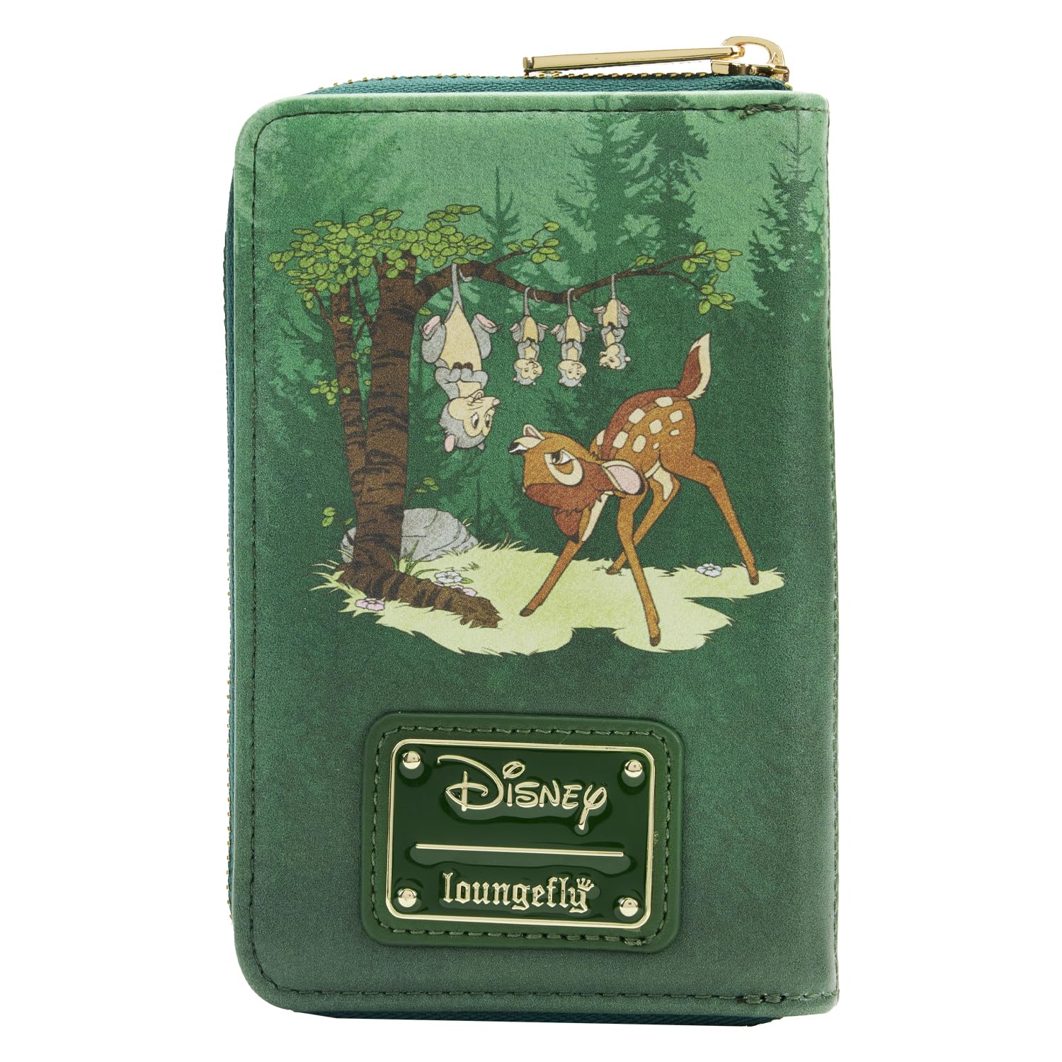 Disney Bambi Classic Books Zip Around Wallet by Loungefly - Cute & Stylish Accessory for Disney Fans, Perfect for Theme Parks, Shopping & Everyday Use