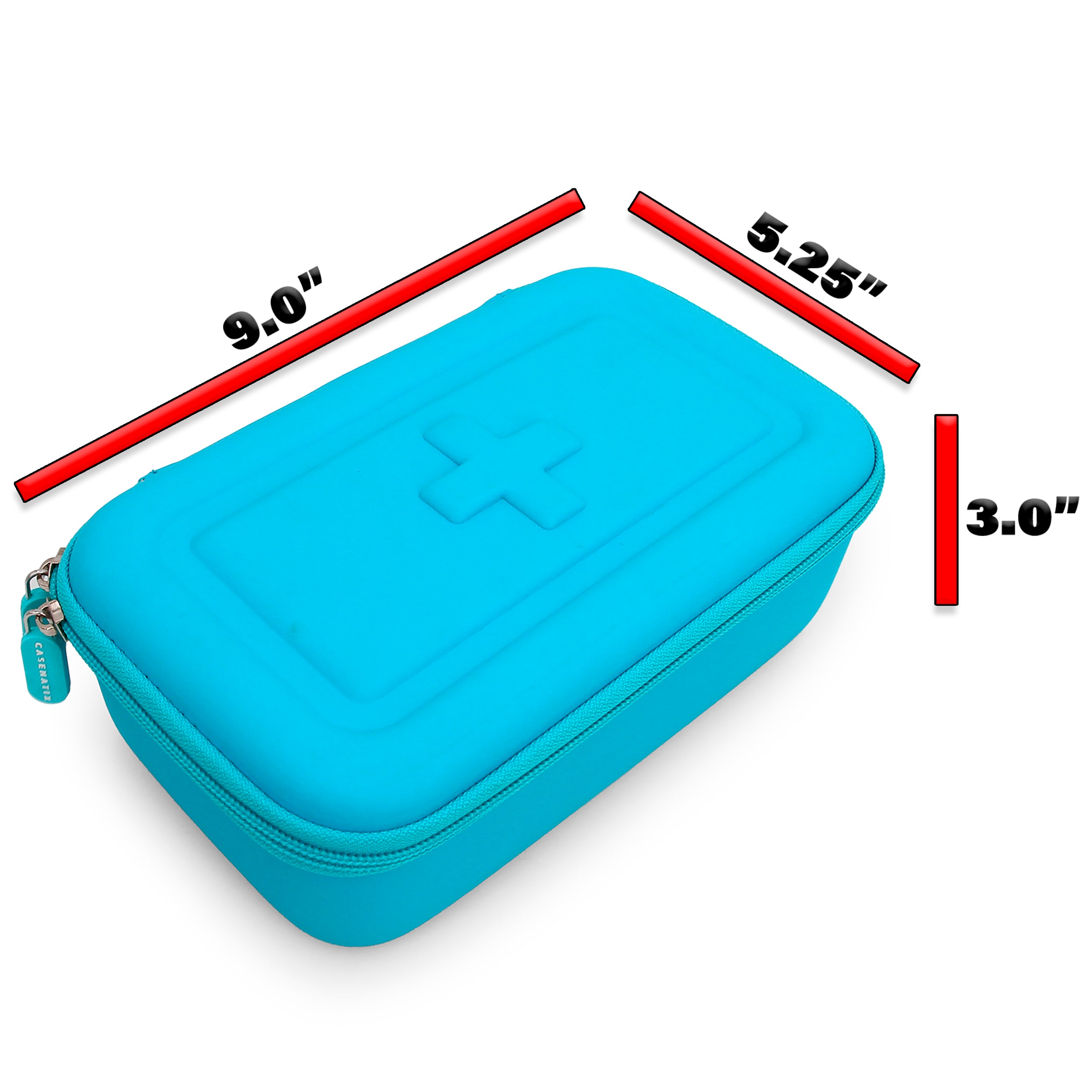 Portable Inhaler Spacer Travel Case - Protective Storage for Asthma Inhaler with Mask & Accessories | Perfect for Travel, Home & Emergency Use