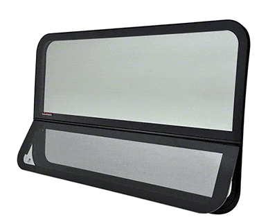 CRL Universal Vented Van Window (FW632RS) - Durable RV & Camper Van Ventilation Solution for Improved Airflow & Comfort