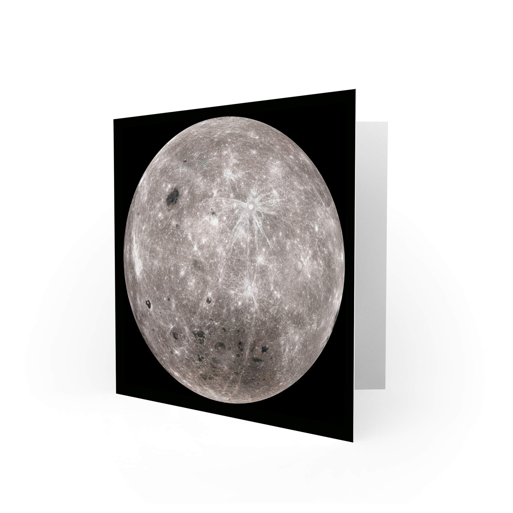 Wee Blue Coo Birthday Greeting Card - Space Moon Theme - Perfect for Birthday Gifts, Space Enthusiasts & Astronomy Lovers