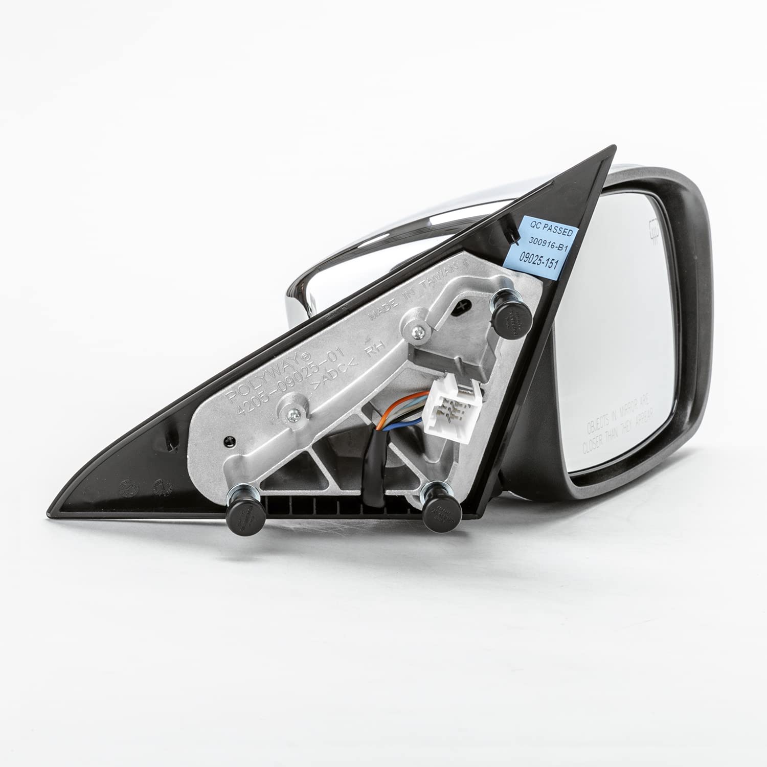 TYC 3570141 Right Side Manual Non-Heated Replacement Mirror for 2011-2017 Chrysler 200 - Perfect for DIY Auto Repair & Parking Safety
