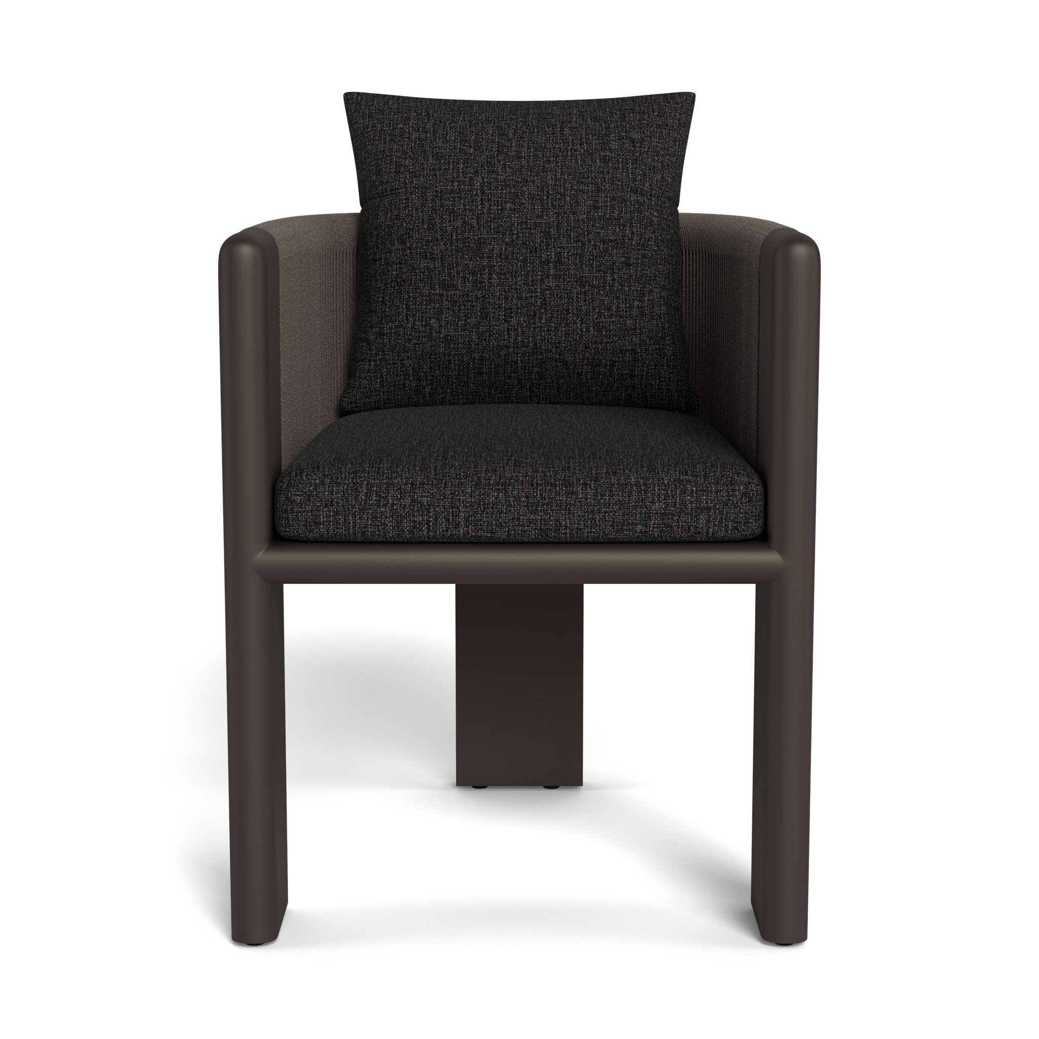 Palm Beach Aluminum Dining Chair - Outdoor Patio Furniture Set for Poolside, Garden, and Backyard Relaxation