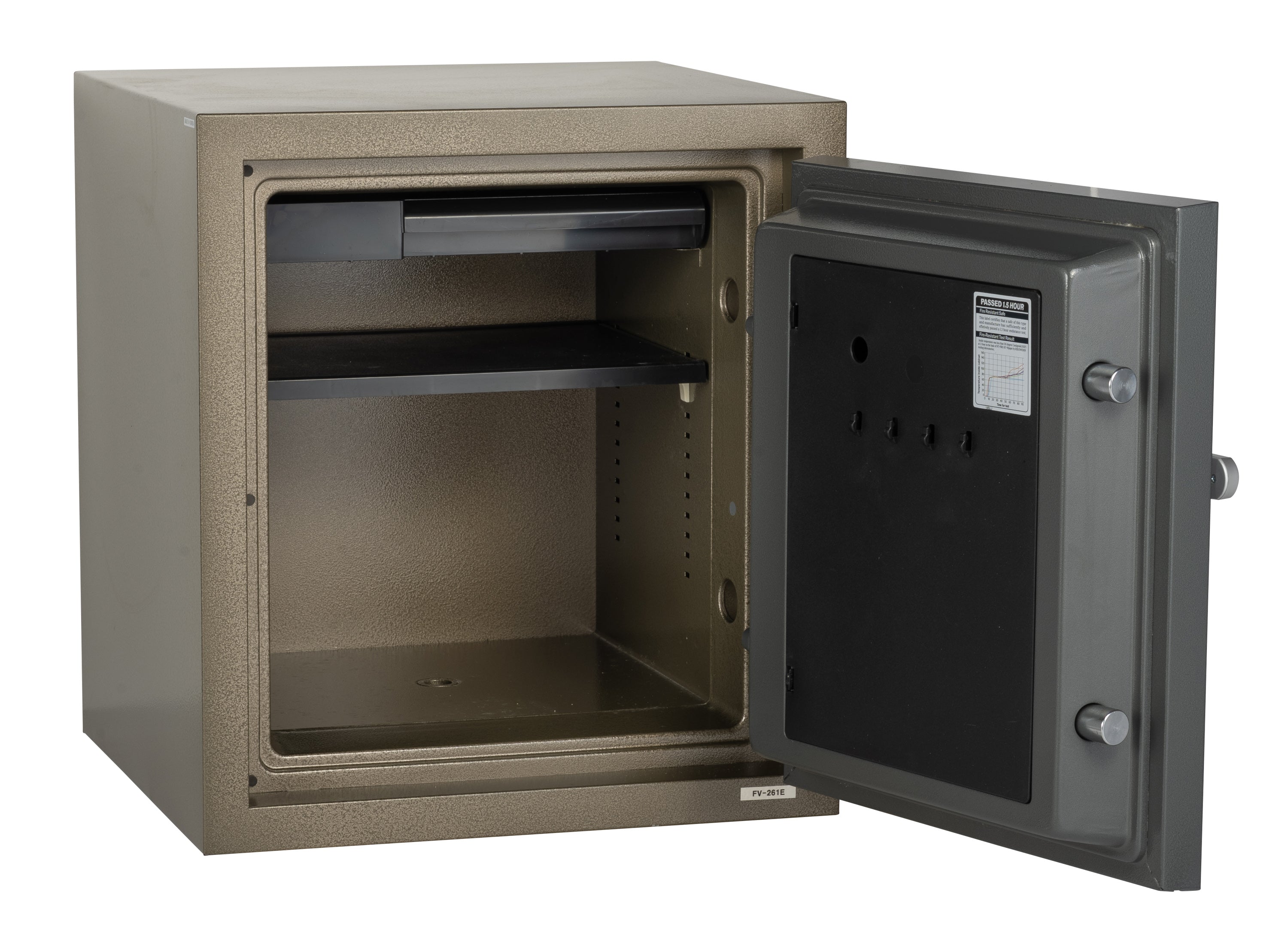 Hayman FV 261C FlameVault 2-Hour Fireproof Safe Box for Home & Office - Document Protection, Cash Storage & Fire Resistant Security (UL Certified) - Perfect for Important Files, Jewelry & Valuables