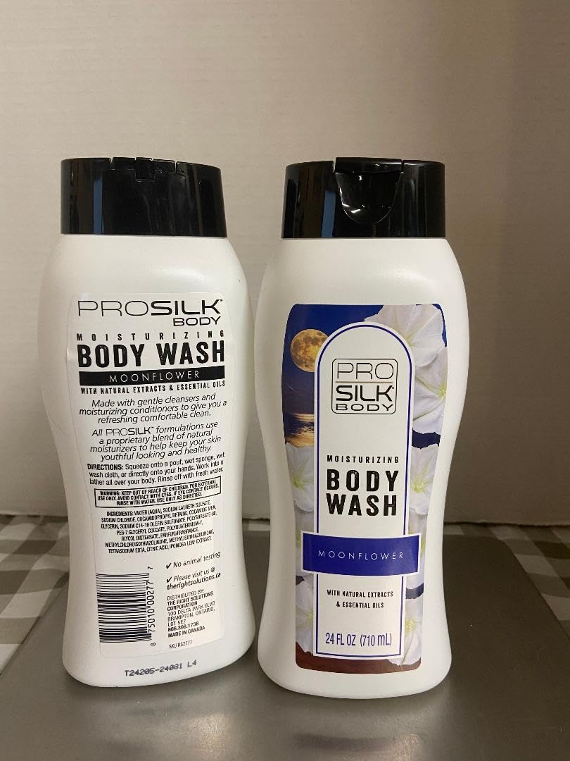MOONFLOWER Scented Body Wash - 2 Pack (24 oz Each) | Hydrating & Relaxing Shower Gel for Women & Men | Perfect for Daily Use & Spa Nights
