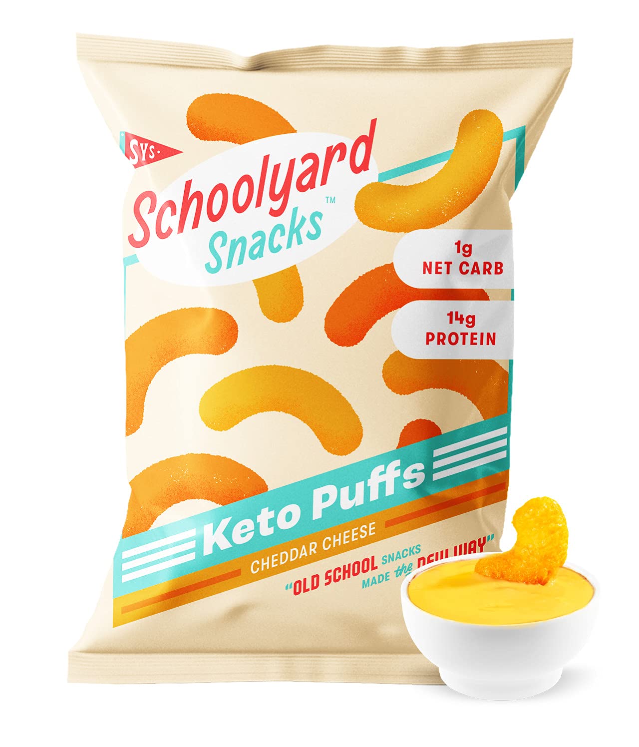 Keto Chips Low Carb High Protein Snacks - Gluten Free, Low Sugar & Calories - Cheddar & Sour Cream Onion Flavor Bundle (24 Bags) - Perfect for School Lunches, Office Snacks & Keto Diet