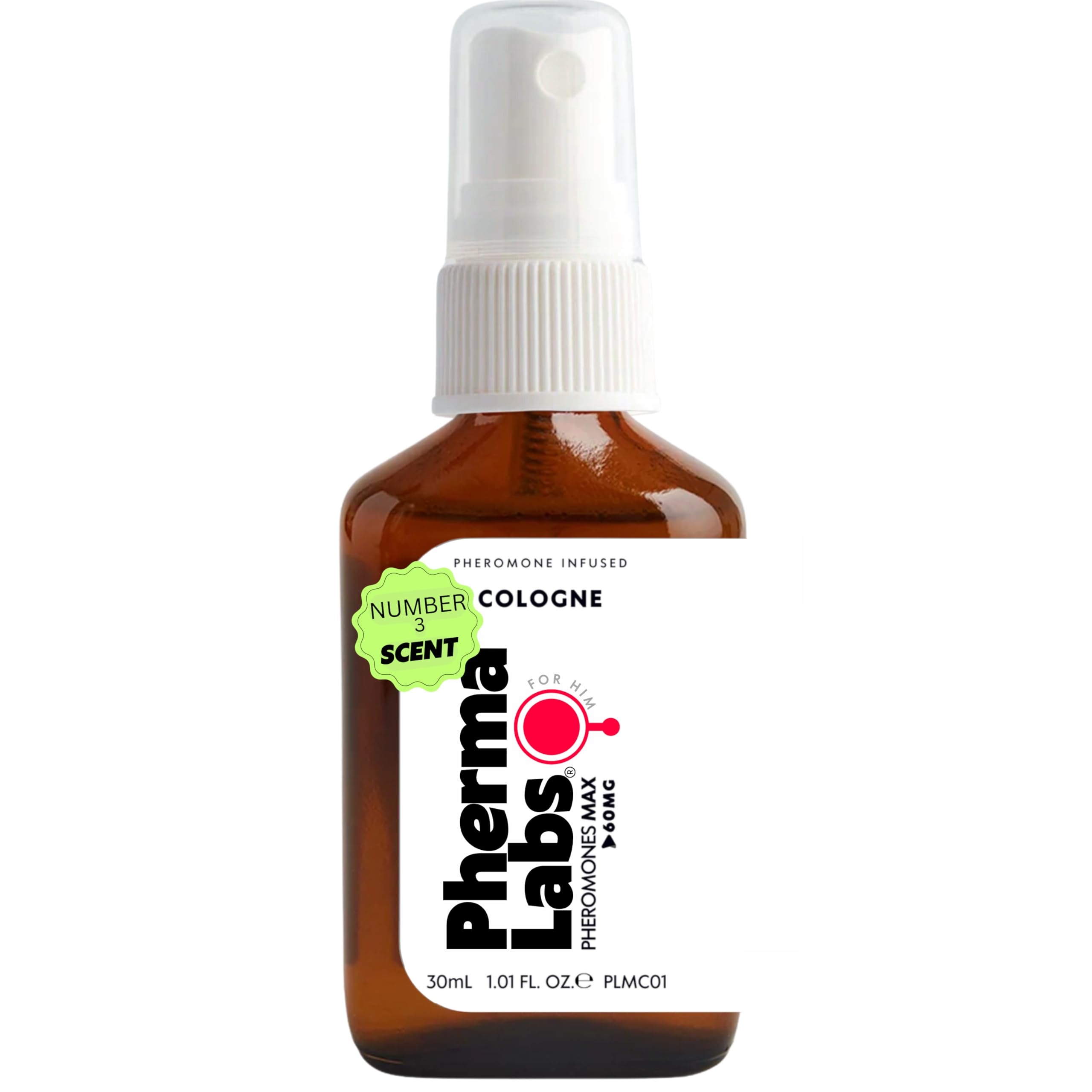 Premium Long-Lasting Pheromone Cologne for Men - No.3 Fragrance (1oz) | Attract Confidence & Romance | Perfect for Dates, Night Out & Special Occasions