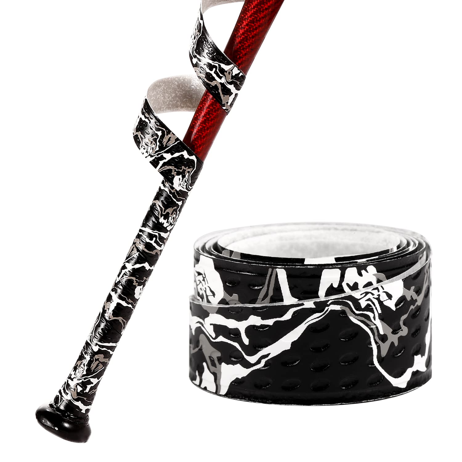 Premium Baseball Bat Grip Tape - Non-Slip Softball Bat Wrap with 1.1mm Thickness for Enhanced Control | Perfect for Baseball, Softball, Cricket & Training Sessions