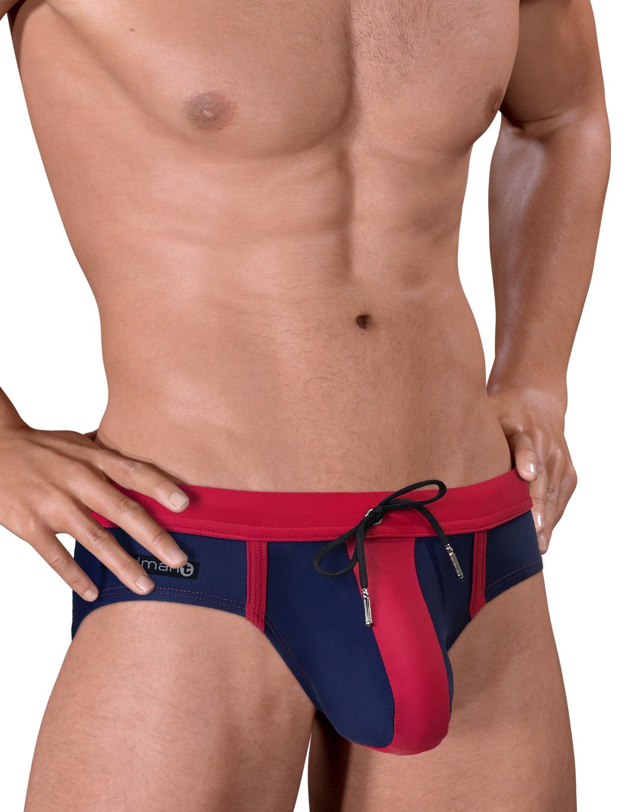 Wildmant Moby Big Boy Pouch Swim Trunks - Quick Dry Men's Swimwear with Pouch Support for Beach, Pool & Water Sports