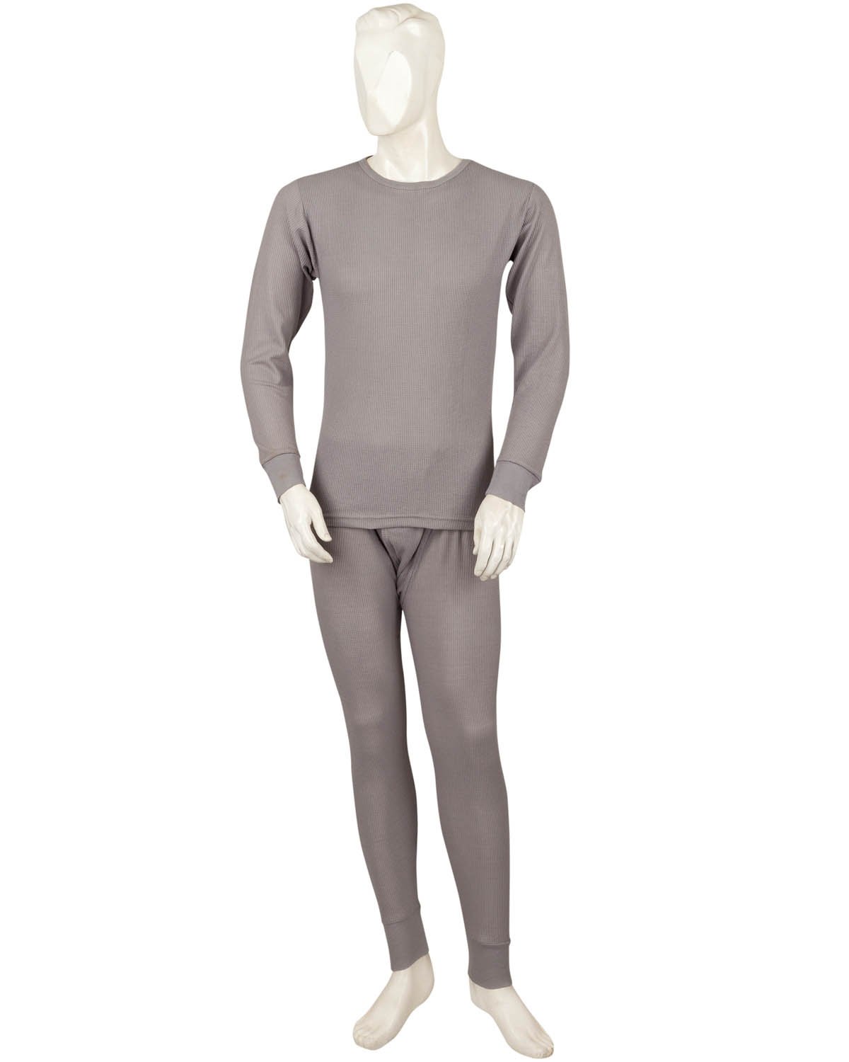 Men's Thermal Underwear Set - Original Waffle Knit - 135 GSM - Warm Base Layer for Winter Sports & Outdoor Activities