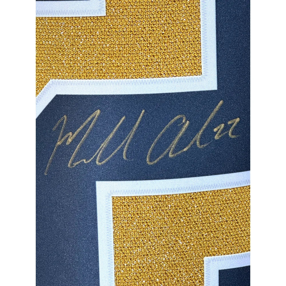Michael Amadio Autographed Vegas Golden Knights Gold Jersey - Signed with 