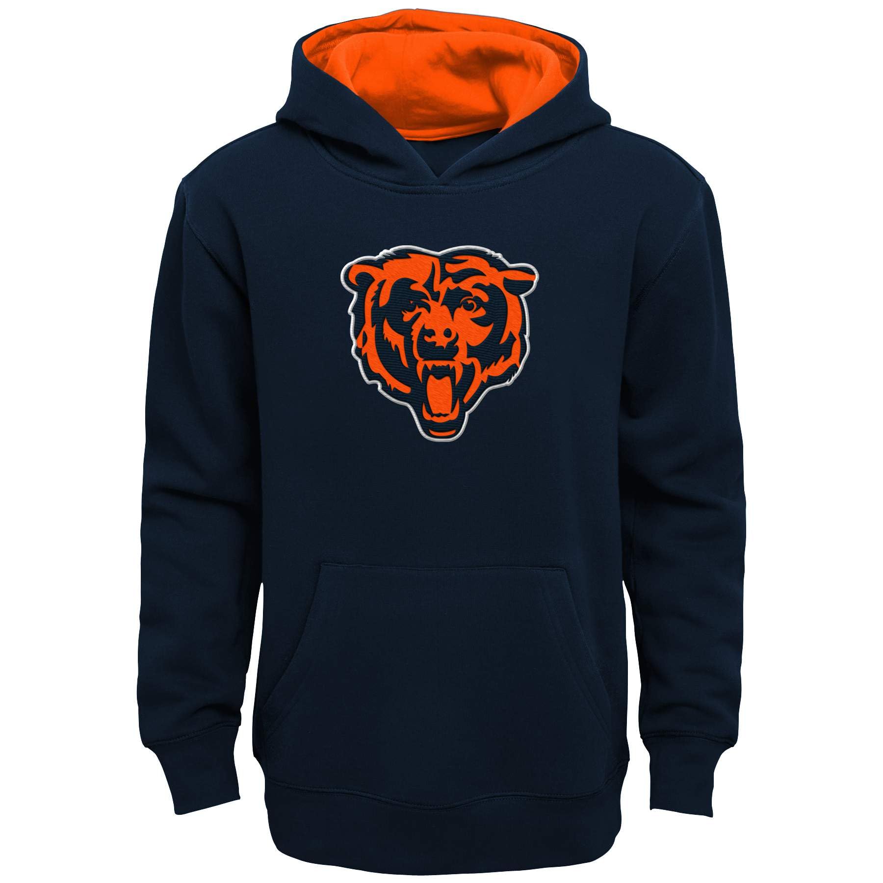 Outerstuff NFL Kids Youth 4-20 Official Primary Logo Fleece-Lined Hoodie Sweatshirt - Warm Pullover for Boys & Girls - Perfect for Football Games, School & Winter Outfits