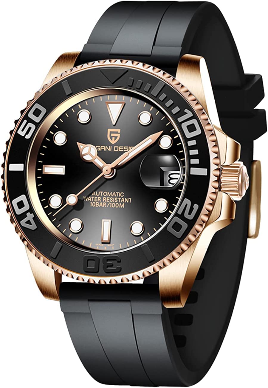 BENYAR Pagani Design 1651 Men's Luxury Automatic Watch - Sapphire Crystal, Japan NH35 Movement, Stainless Steel Business Wristwatch - Perfect for Office, Formal Events & Professional Settings