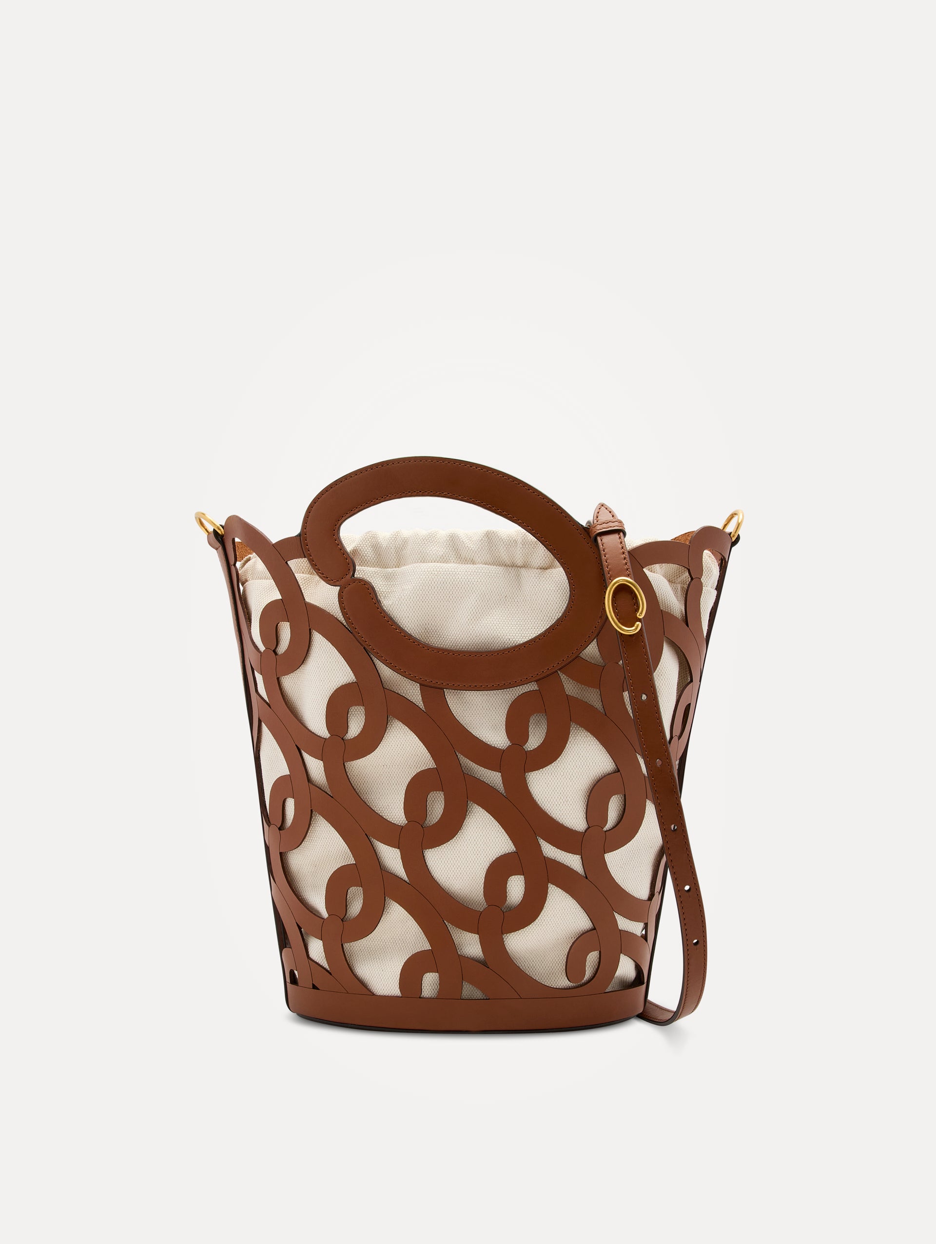 Oscar Chain Link Leather Tote Bag for Women - Stylish Designer Handbag for Work, Travel & Everyday Use