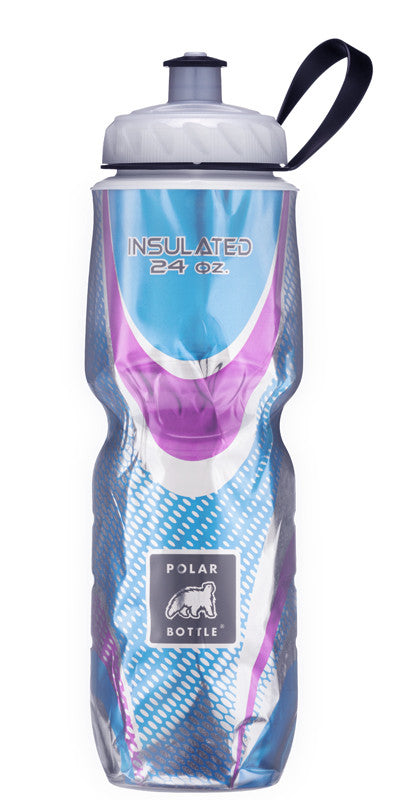 Polar Bottle Spin 24oz (710mL) Insulated Water Bottle - BPA Free, Leak Proof, Durable Cycling & Sports Bottle - Perfect for Hiking, Gym, Running & Outdoor Activities