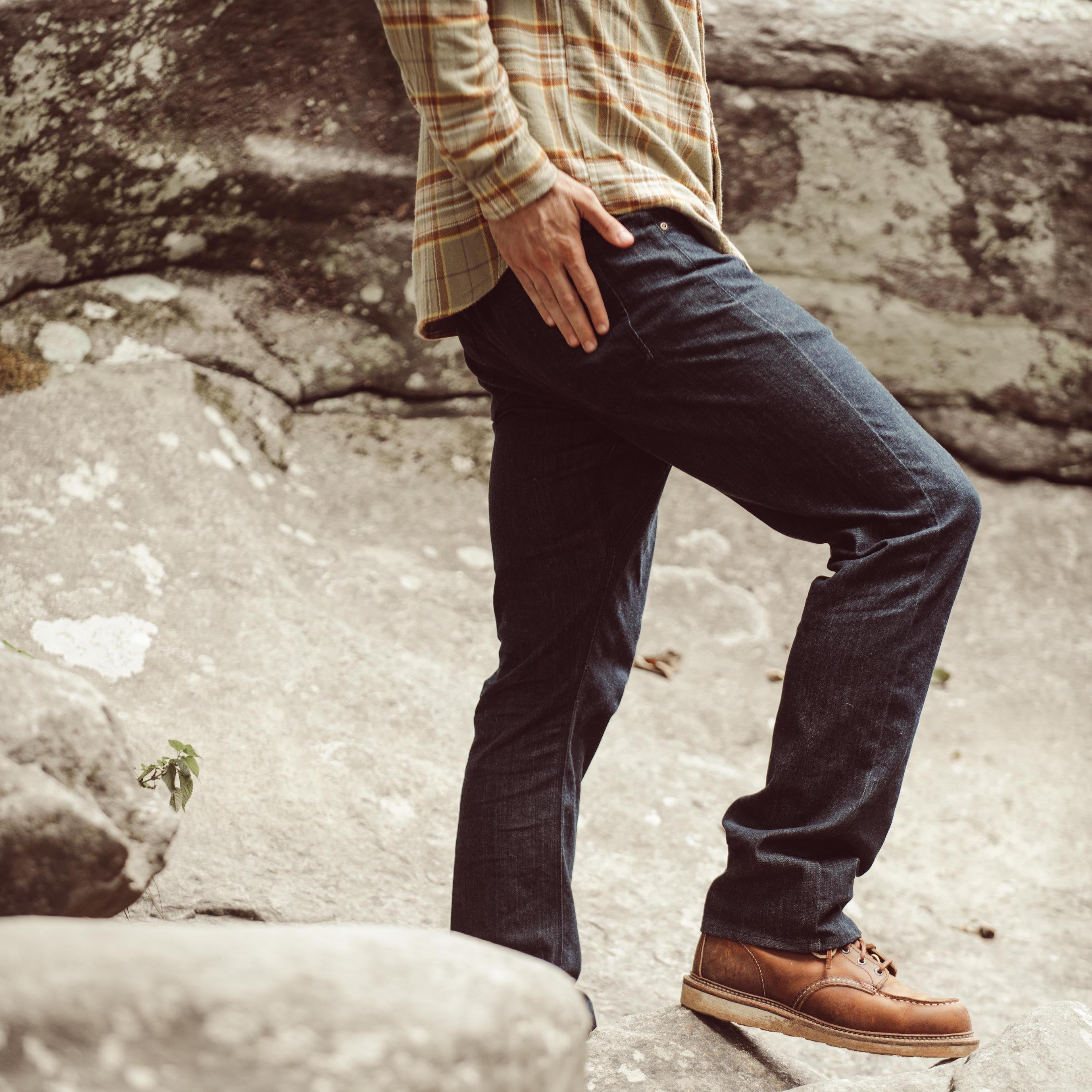 Premium Miter Denim Jeans for Men & Women - High-Quality Stretch Denim Pants with Comfort Fit - Perfect for Casual Wear, Work & Everyday Outfits