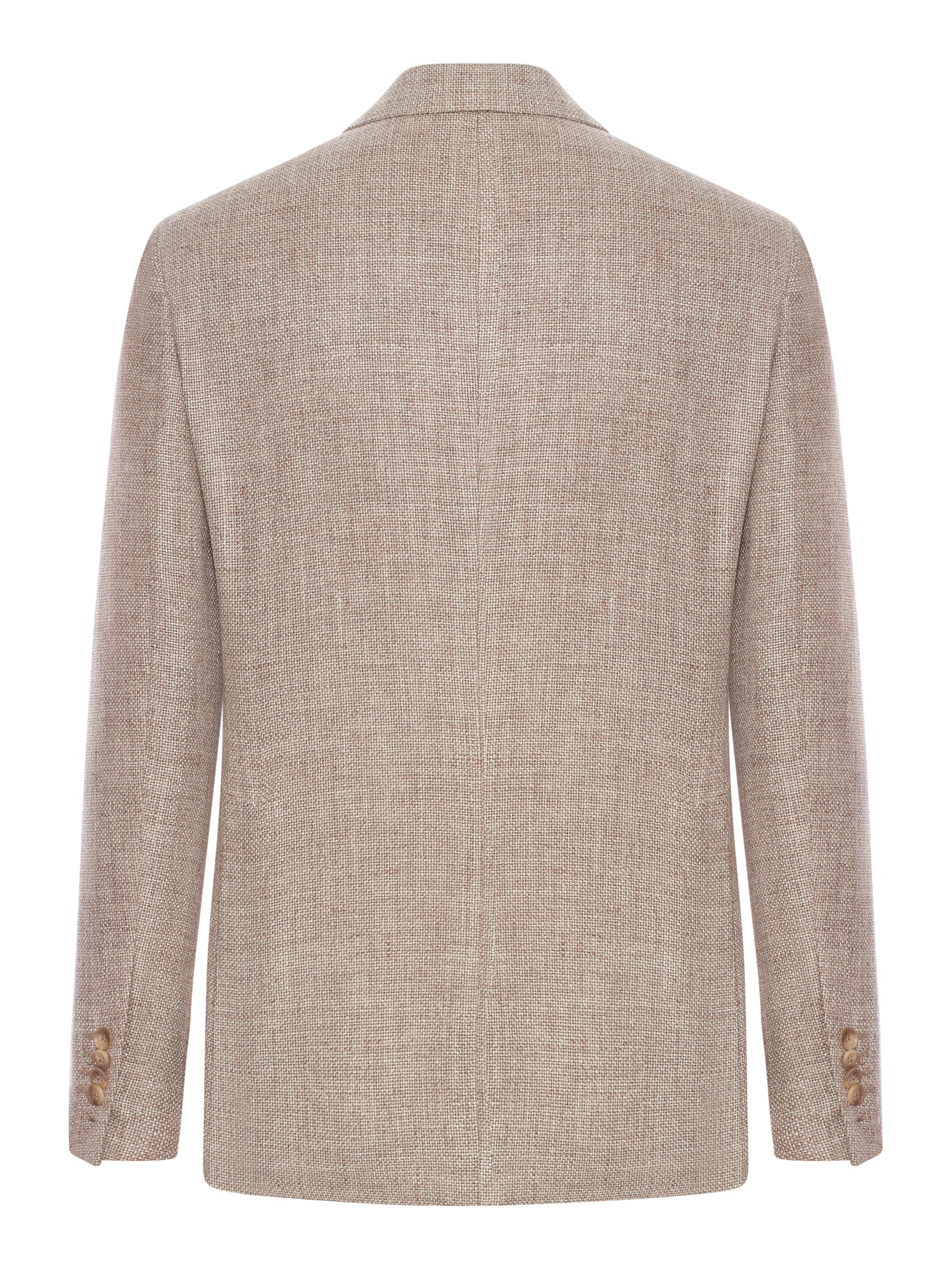 Double Breasted Linen Silk Blend Jacket for Women - Elegant & Comfortable Blazer for Office, Business, and Casual Wear