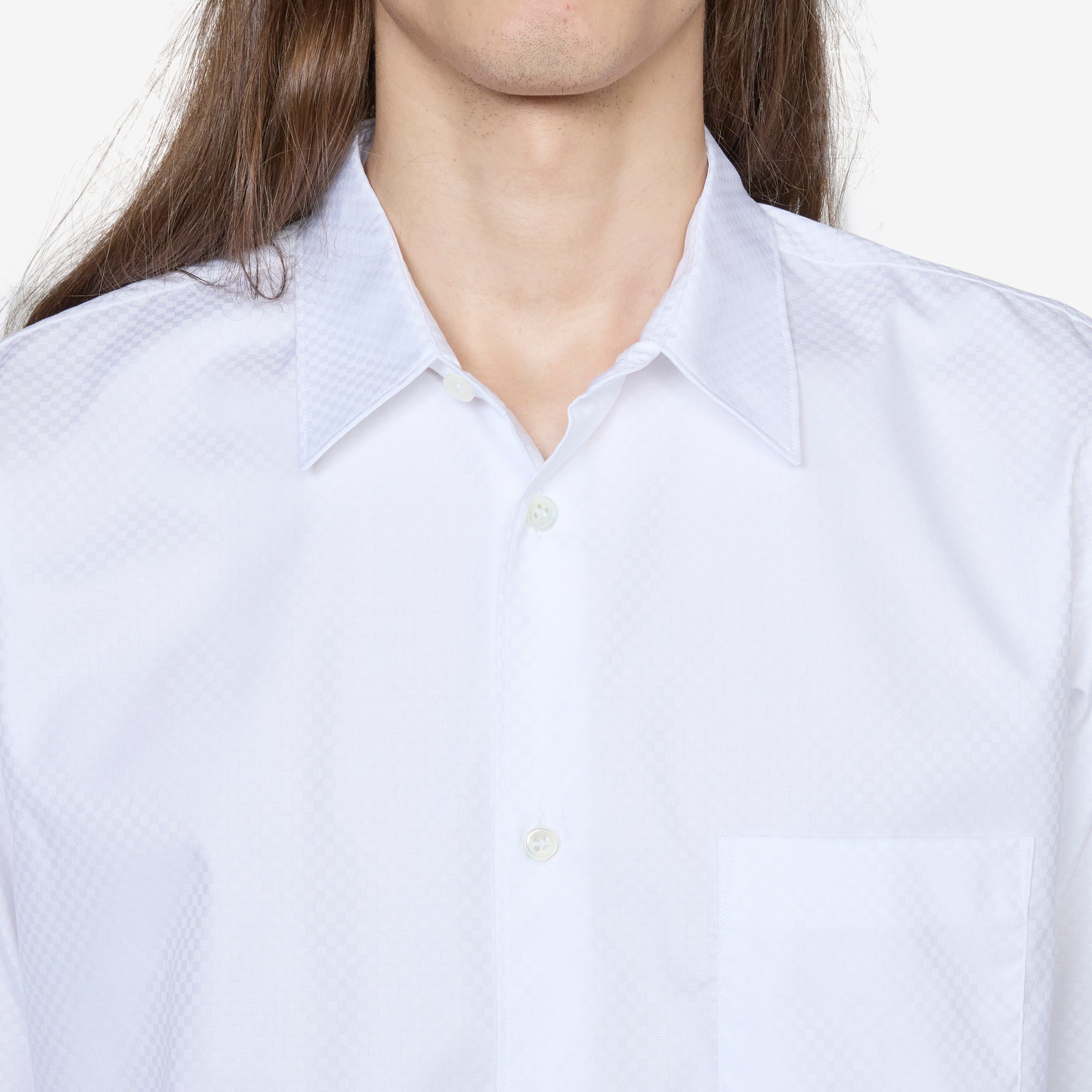Men's White Striped Shirt - Casual Button Down Shirt for Business & Everyday Wear | Perfect for Office, Date Night & Weekend Outfits