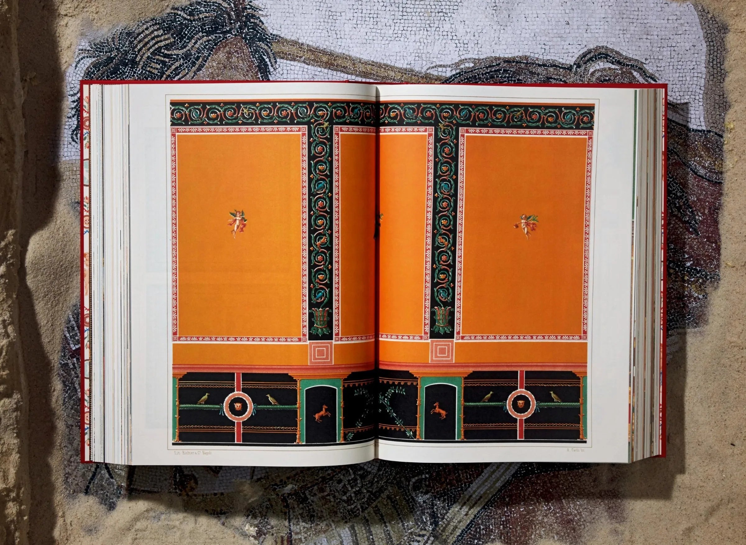 Fausto & Felice Niccolini - Houses and Monuments of Pompeii: Ancient Roman Architecture Book | Perfect for History Lovers, Archaeology Enthusiasts & Home Decor Inspiration
