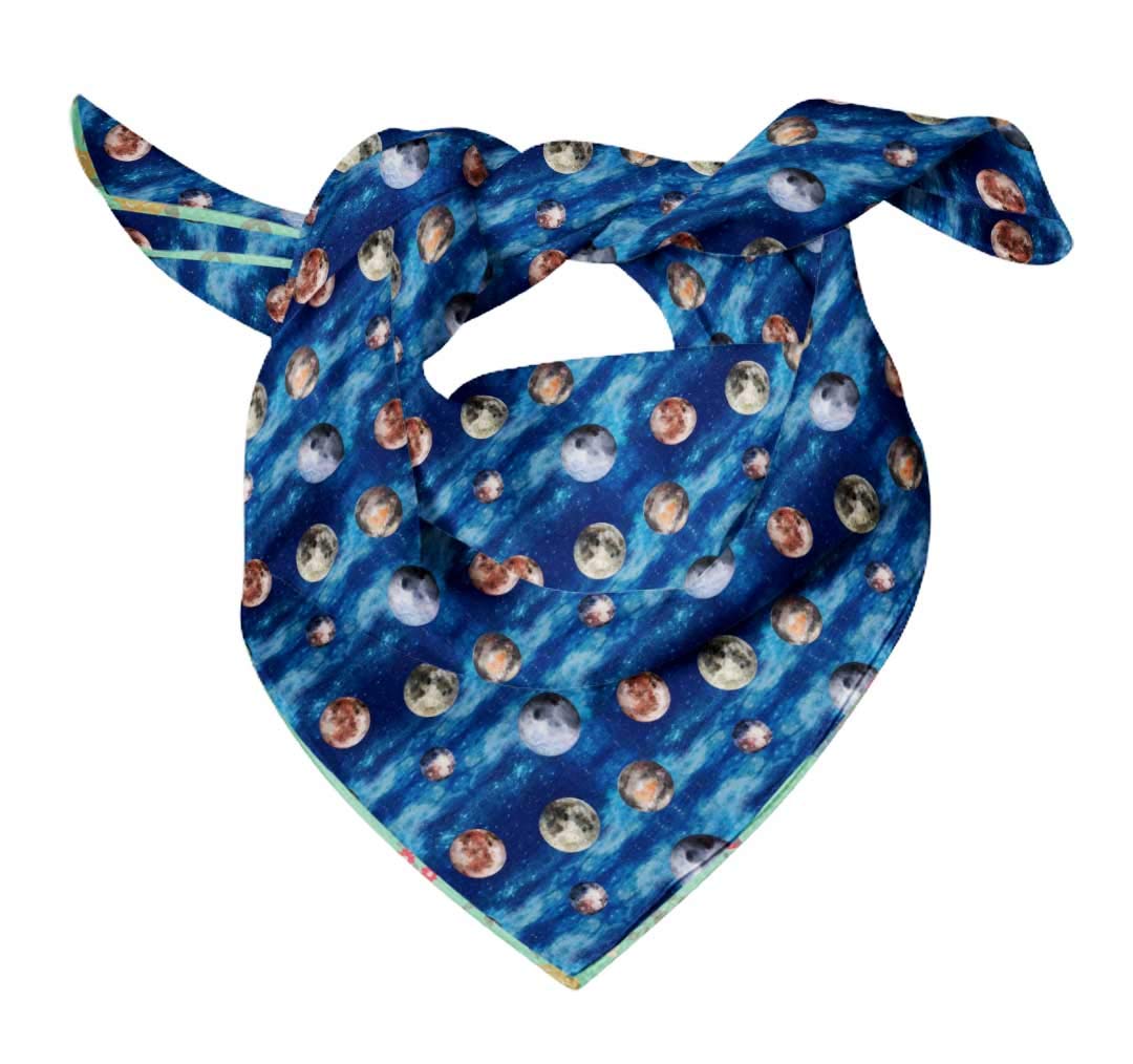 Bimba Pure Silk Printed Head Bandanas & Summer Neck Scarves - Stylish Hair Accessories for Women, Fashionable Neck Wrap for Outdoor Activities, Travel, and Yoga
