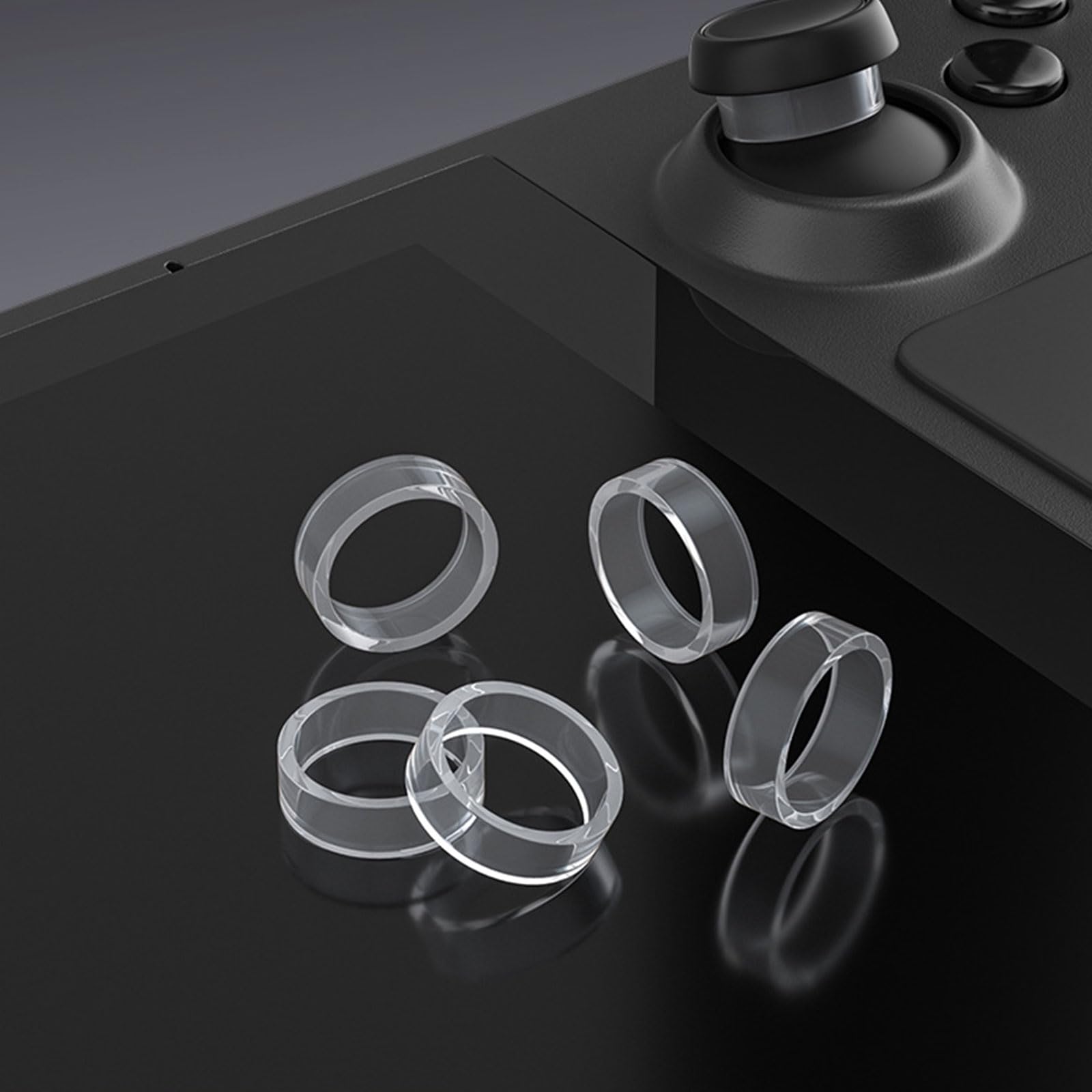 4pcs/8pcs Durable Silicone Rings - Anti-Slip Grip Covers for Gaming Controllers (PS5/Xbox/Switch) - Sweatproof & Comfortable Game Accessories for Long Gaming Sessions