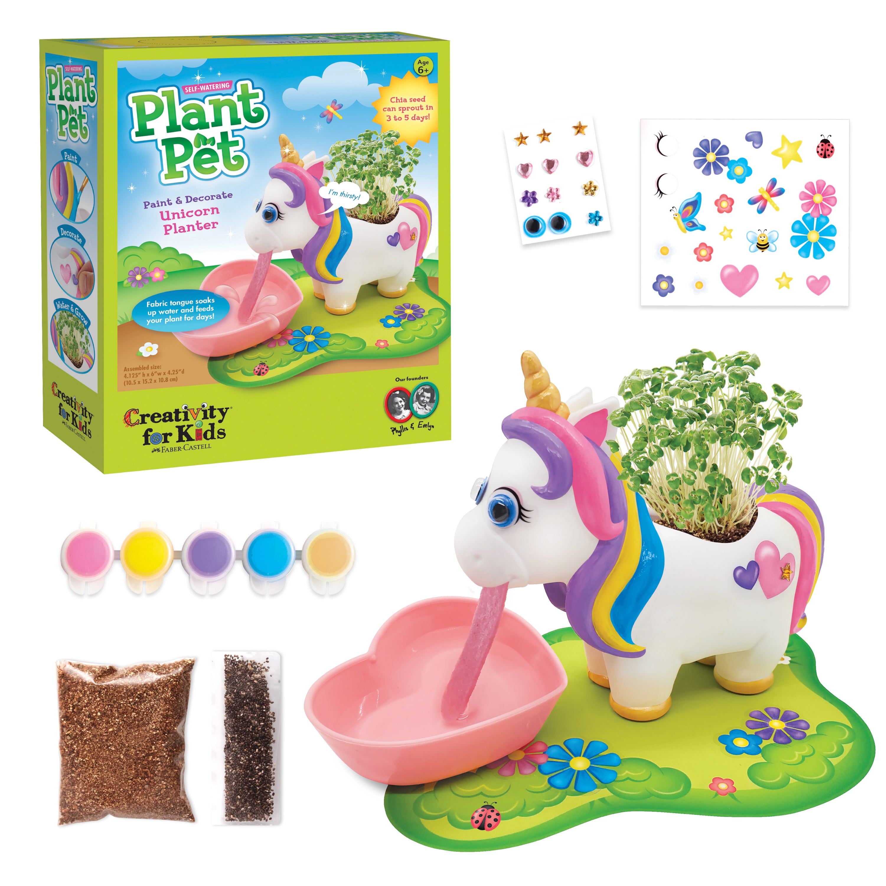 Easter Basket Bundle with Unicorn Crafts for Kids - Fun DIY Easter Gifts & Party Favors for Girls & Boys