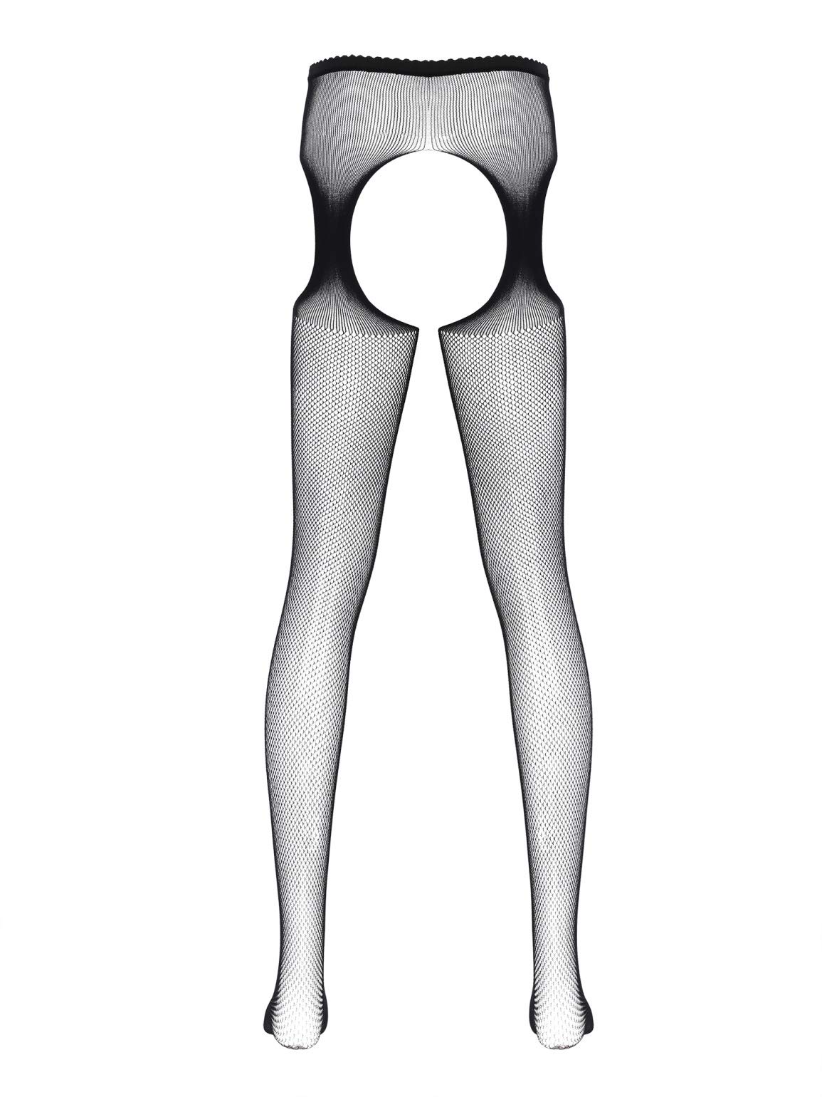 **Sexy Fishnet Tights for Men - Thigh High Stockings with Suspenders & Garter Belt - Perfect for Crossdressing, Cosplay & Sensual Wear**