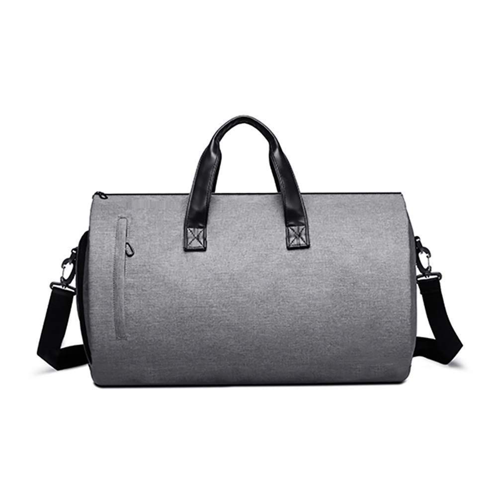 SHENGDAFASHANGCHENG Waterproof Sports Duffel Bag - Gym Bag with Shoe Compartment & Insulated Pocket for Travel, Workout, Weekend Trips (Gray) - Perfect for Gym, Yoga, Beach & Overnight Travel