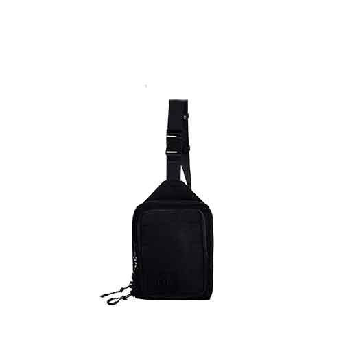 Premium Black Sport Sling Bag - Lightweight & Durable Crossbody Bag for Running, Hiking, Gym & Travel | Hands-Free Convenience for Active Lifestyles
