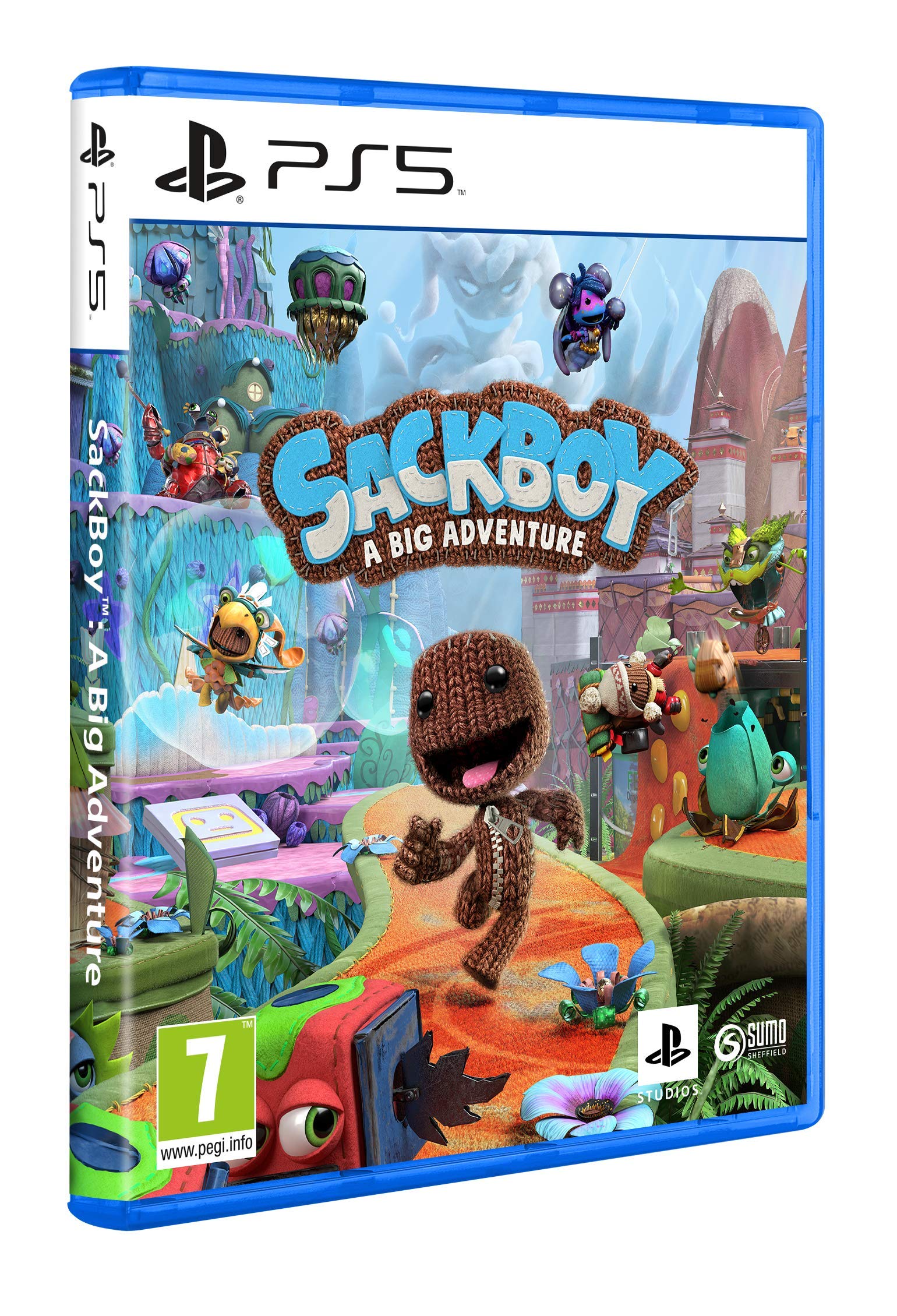 Sackboy: A Big Adventure - PlayStation 5 Game | Spain Edition | Fun Family Platformer for PS5 Gaming Nights
