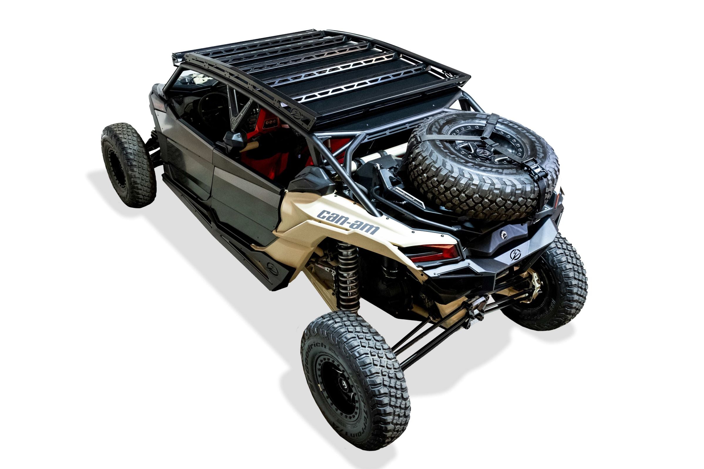 Can Am X3 Maverick Volt Series Baja Spare Tire Rack PBB210009 - Heavy Duty Off-Road Accessory for 2017-2024 Models | Perfect for Desert Racing, Dune Bashing & Trail Riding