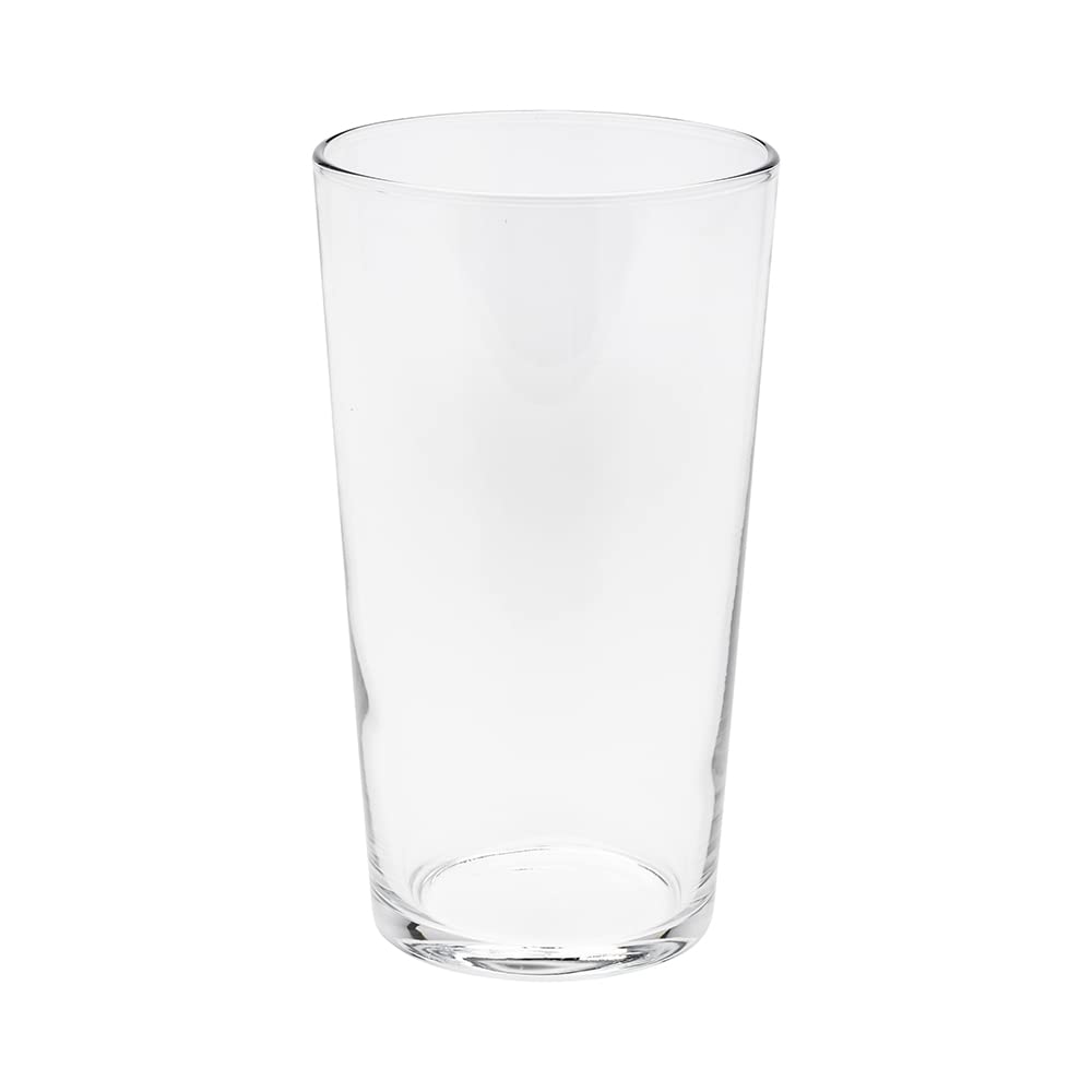 Premium Sumi 19oz Beverage Glasses Set of 6 - Fine-Blown Tempered Glass for Water, Juice & Soda - Ideal for Restaurants, Bars, Home Dining & Entertaining