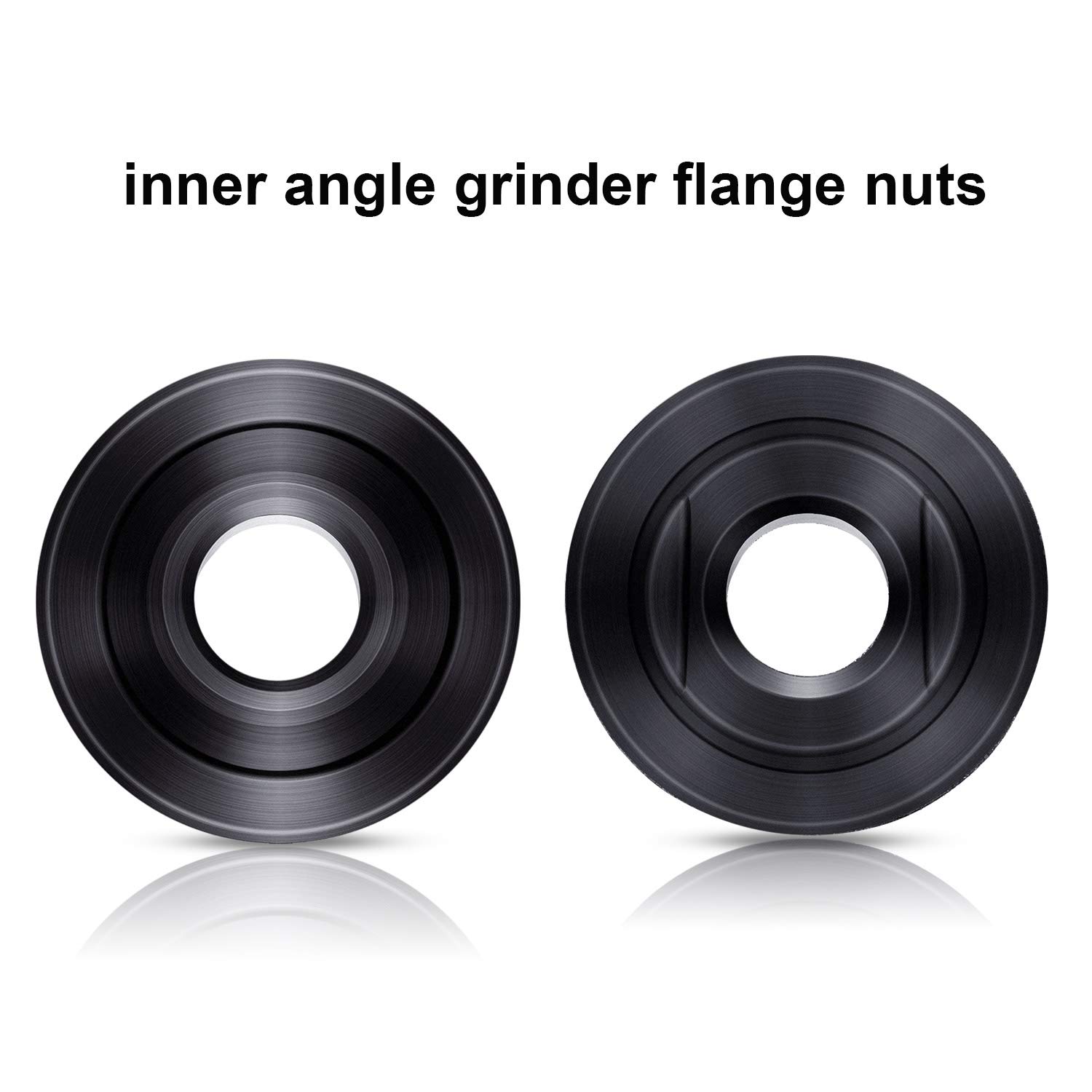 Mudder 100mm Angle Grinder Replacement Parts Set - Spanner Wrench, Inner & Outer Flange Nuts Compatible with Makita | DIY & Professional Metal/Wood Cutting Tool Accessories