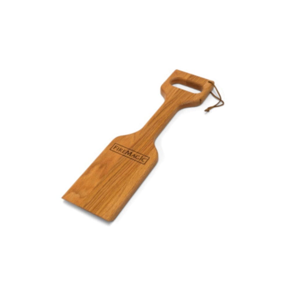 Premium Fire Magic Wood Scraper - Heavy Duty Grill Cleaning Tool for BBQ, Smoker & Fireplace - Stainless Steel Scraper with Ergonomic Handle for Easy Grill Maintenance & Ash Removal