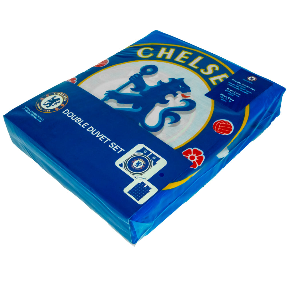 Chelsea Pulse Double Duvet Set - Soft Luxury Bedding for Queen/King Size Beds - Perfect for Master Bedrooms & Guest Rooms