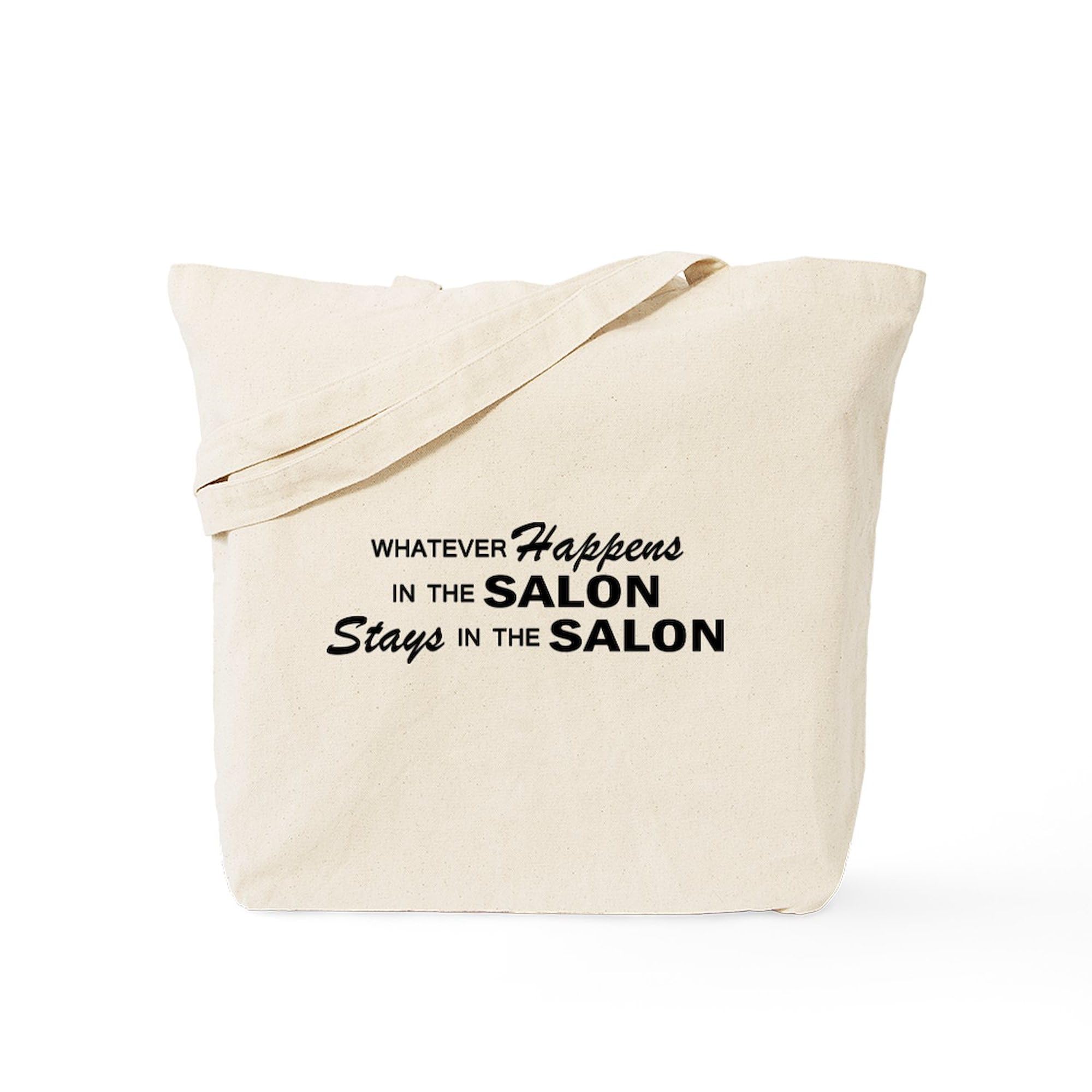 Stylish Natural Canvas Tote Bag - Reusable Shopping & Salon Carryall | Perfect for Groceries, Beach Trips & Everyday Use
