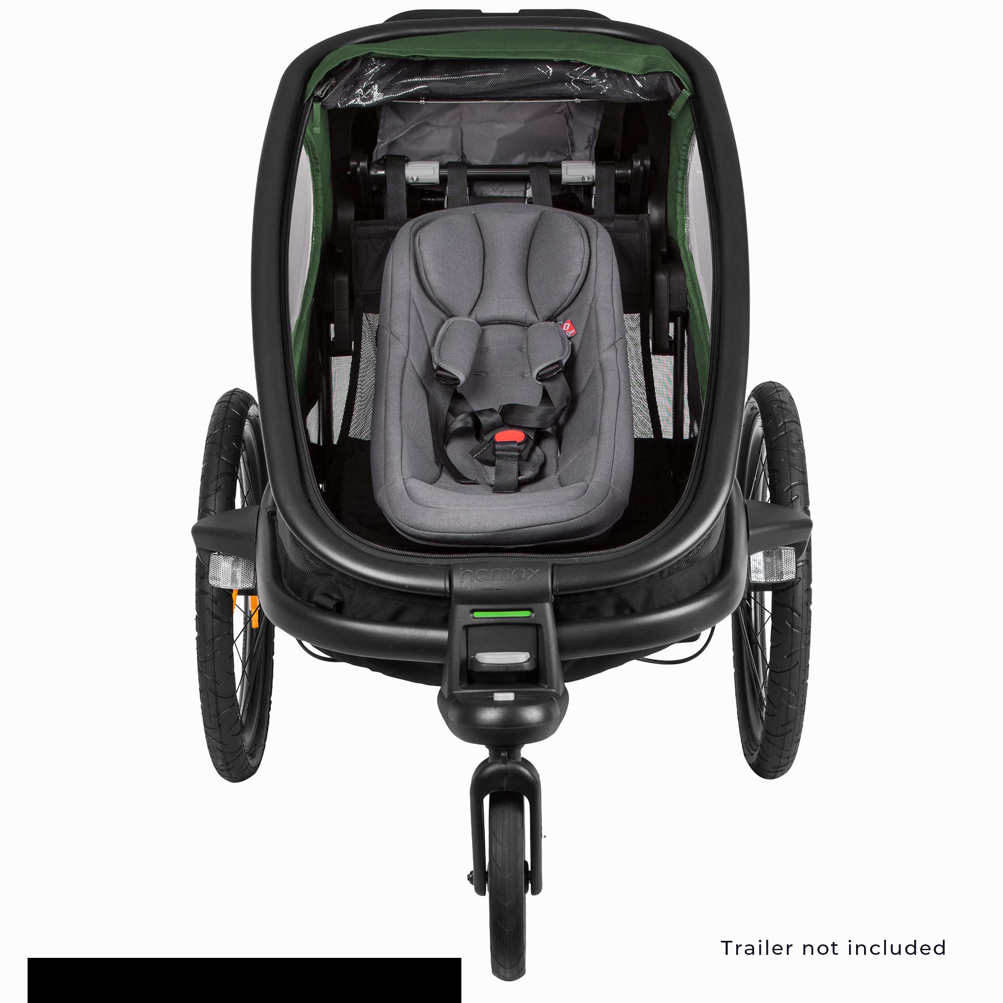 Hamax Baby Insert - Universal Infant Car Seat Support for Safe & Comfortable Travel | Perfect for Strollers, Bikes, and Outdoor Adventures