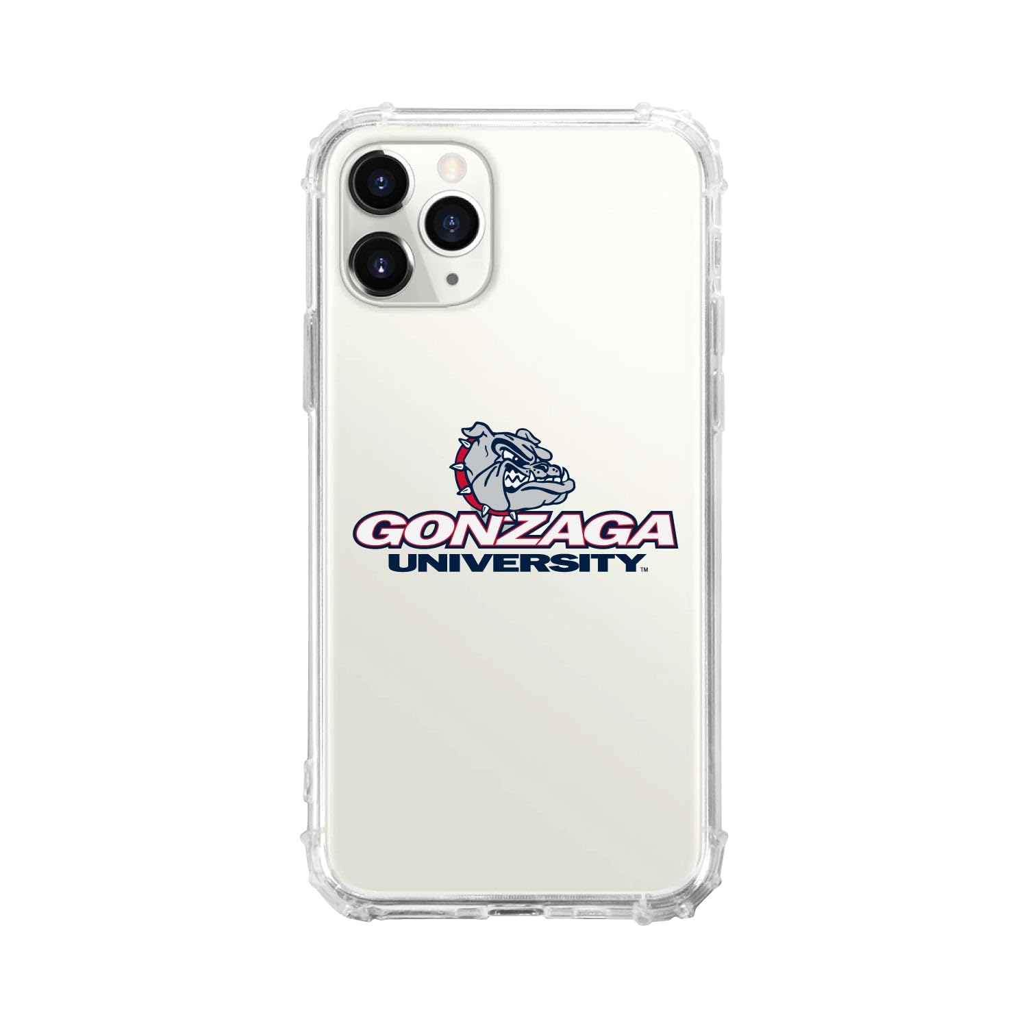 OTM Essentials Durable Tough Shell Phone Case for iPhone 11 Pro Max - Gonzaga University Design | Perfect for College Students & Bulldogs Fans