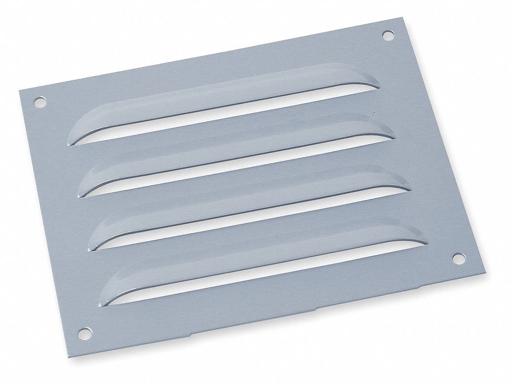 Wiegmann Louver Plate Kit - ANSI 61 Gray, 4.50