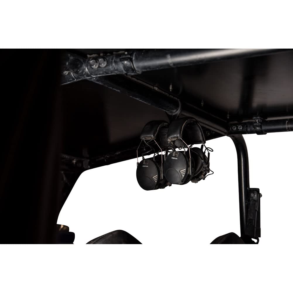 TUSK UTV Headset Hanger for CAN-AM Commander Max 800R DPS 2016-2020 | Universal Helmet Hook Holder | Perfect for Off-Roading, Hunting & Adventure Gear Organization