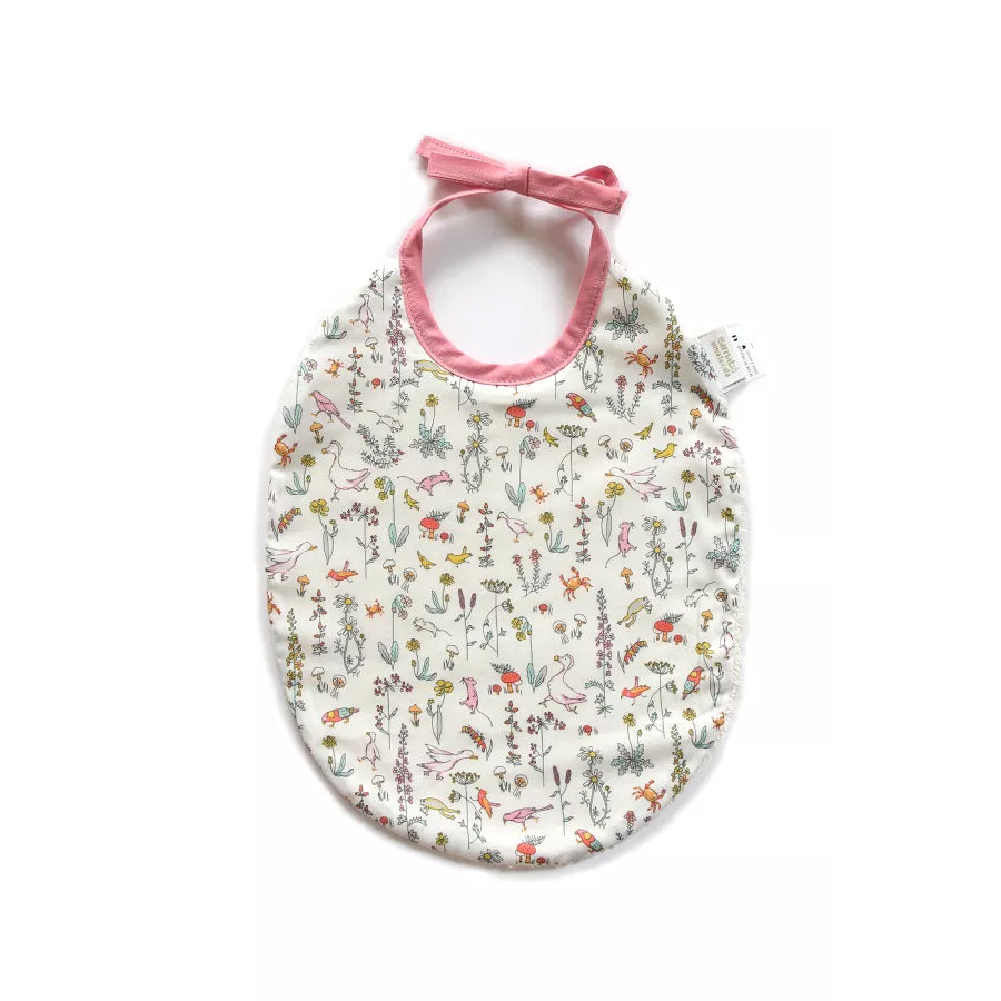 Barnabe Loves Coffee Celestial Blue Bib 22 x 29 cm - Perfect for Baby Feeding, Mealtime Protection & Photo Shoots