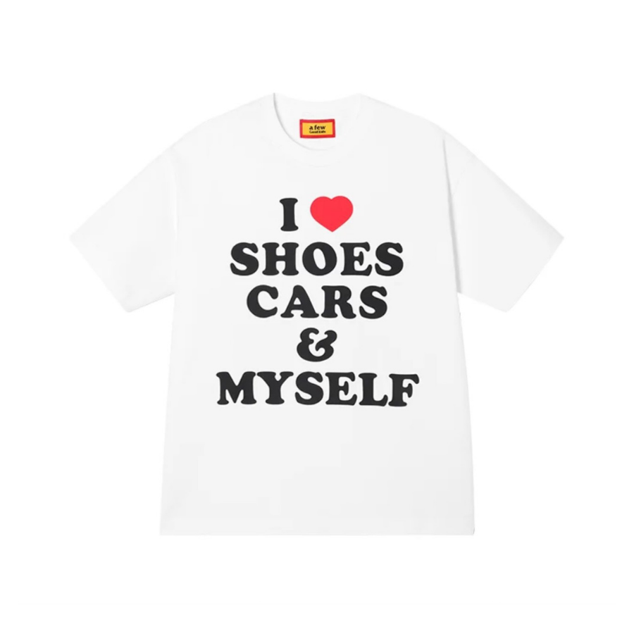 I Love Shoes Graphic Tee for Kids - Soft Cotton White T-Shirt with Fun Print | Perfect for School, Playdates & Casual Wear