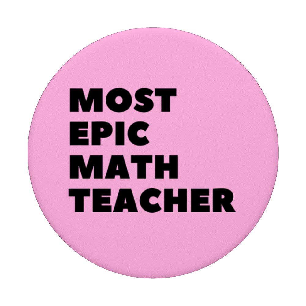 Best Pink Math Teacher Gift for Classroom & Appreciation
