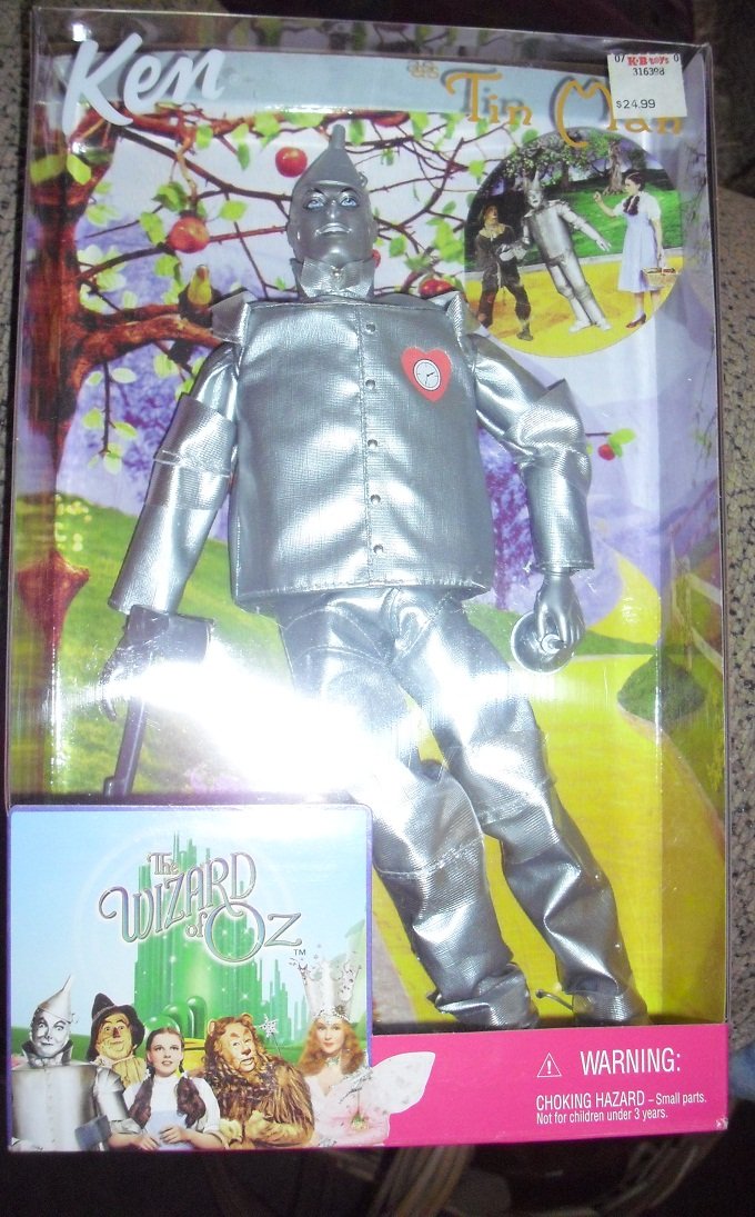 Barbie Ken as the Tin-Man in The Wizard of Oz - Collector's Edition Doll - Perfect for Movie Fans & Barbie Collectors - Great for Display, Gifts, and Themed Parties