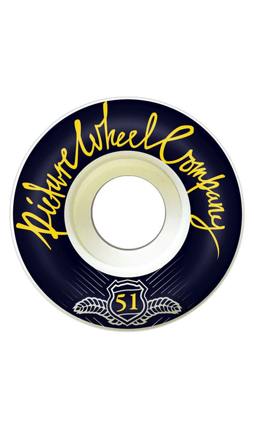 Picture Pop Wheels 99a Skateboard Wheels - High Performance 99a Hardness for Street Skating & Tricks - Perfect for Park, Ramp & Urban Riding