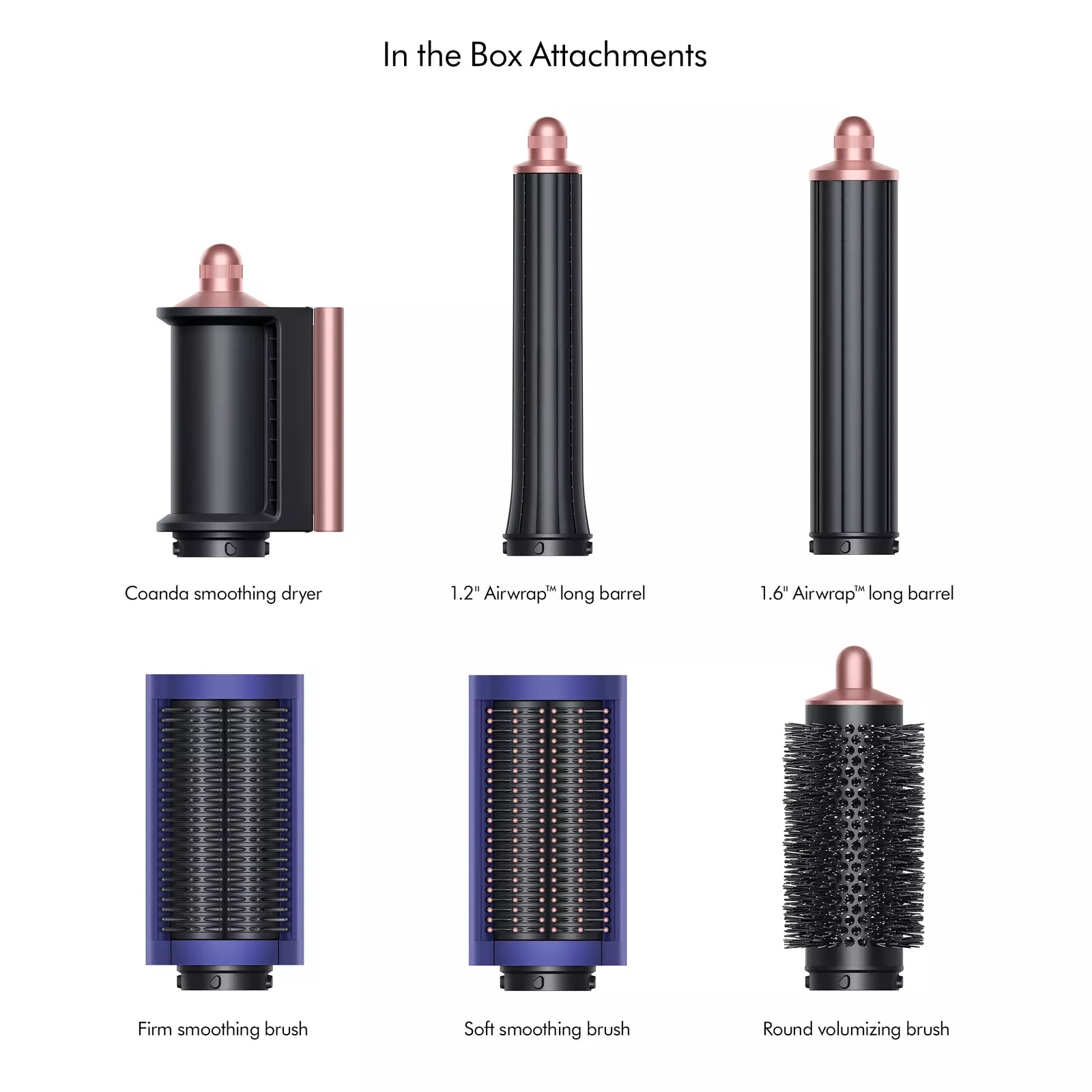 Dyson Airwrap Complete Long Styler - Blue Blush (HS05) | Hair Curler, Volumizer & Styler for Salon-Quality Results at Home | Perfect for Curling, Smoothing & Adding Volume to All Hair Types