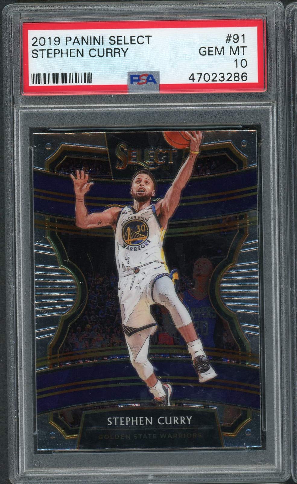 Stephen Curry 2019 Panini Select Basketball Card #91 PSA 10 GEM MINT - Rare Collectible for Basketball Fans, Perfect for Display, Investment & Memorabilia Collections